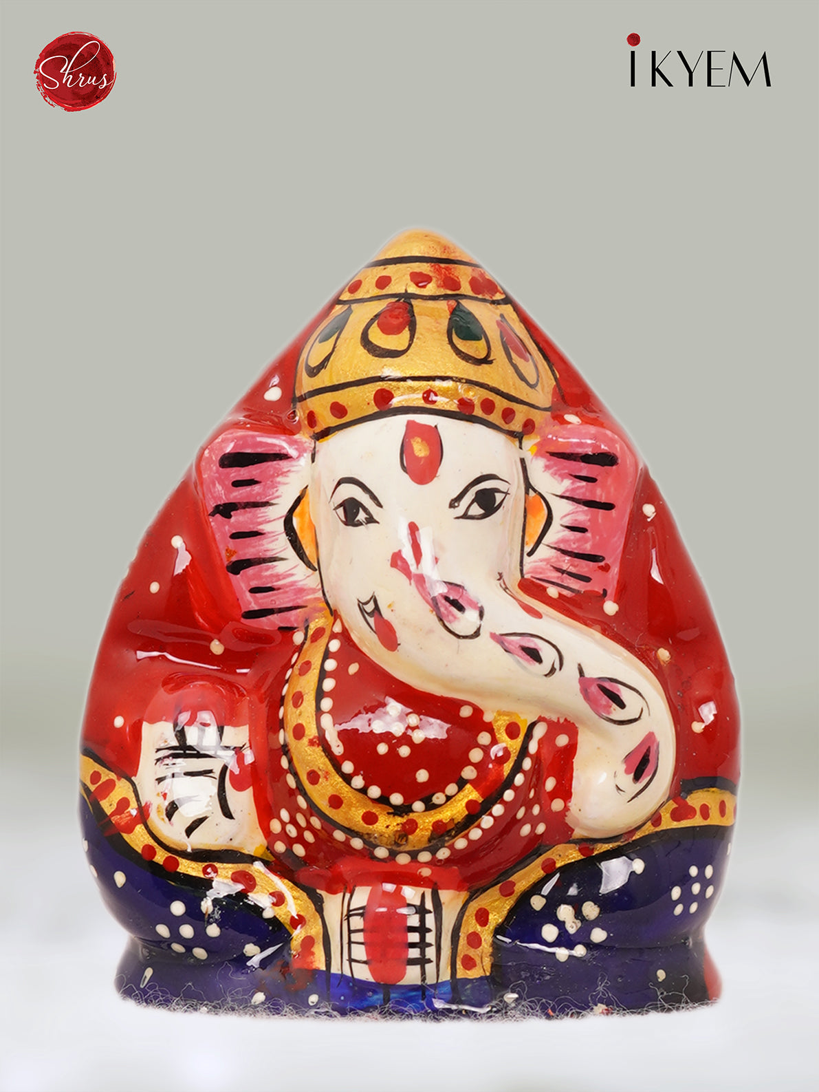 Meenakari Ganesha Statue