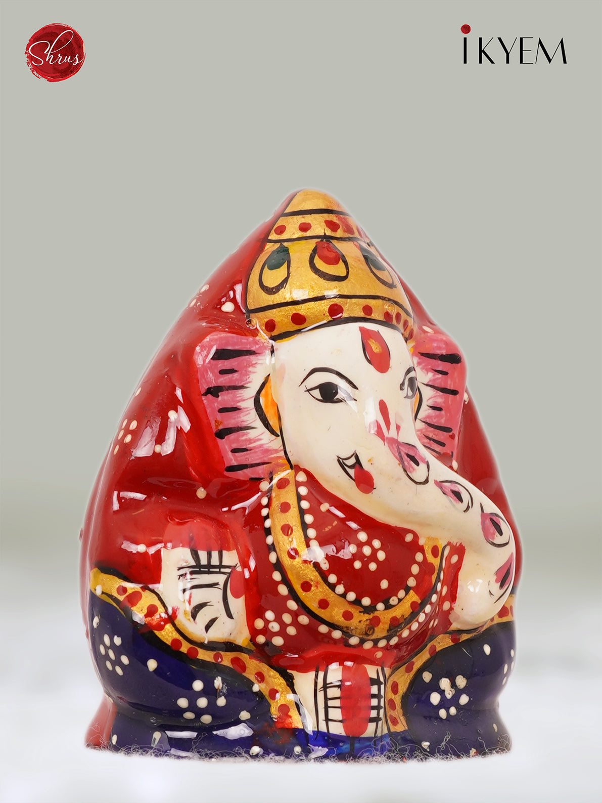 Meenakari Ganesha Statue