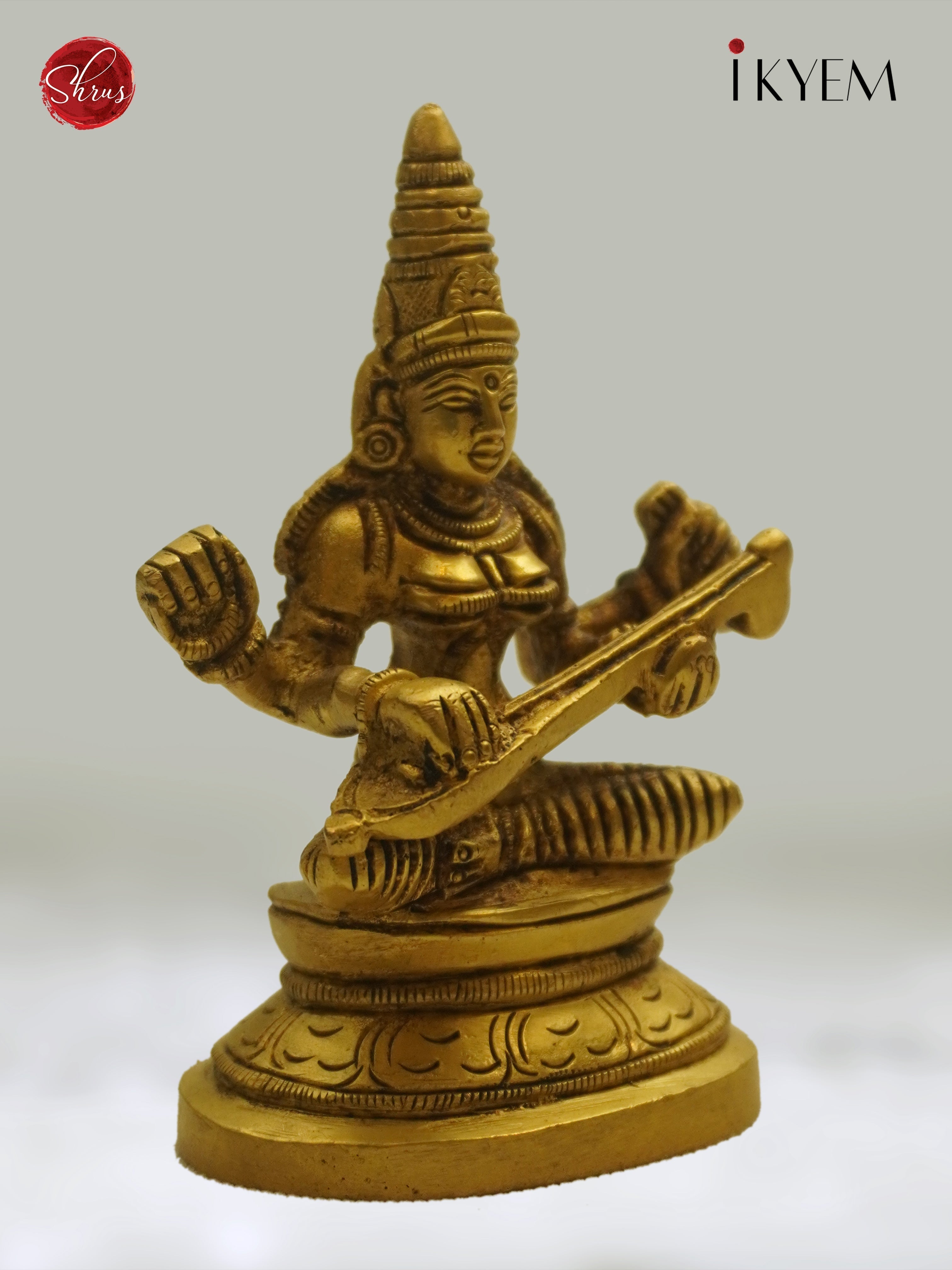 3E31175 - Lord Saraswathi Idol - Shop on ShrusEternity.com