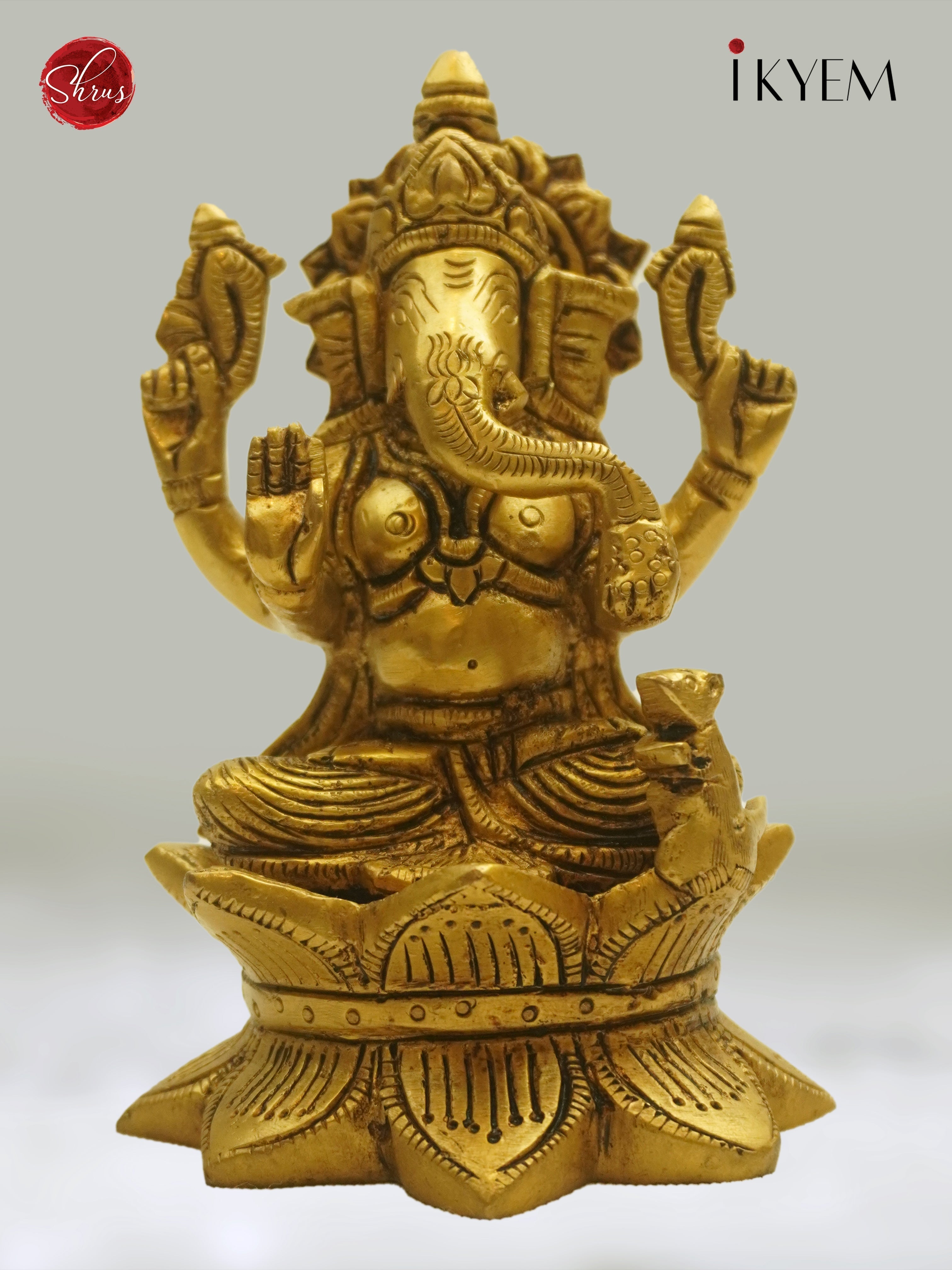 3E31177 - Lord Ganesh Idol - Shop on ShrusEternity.com