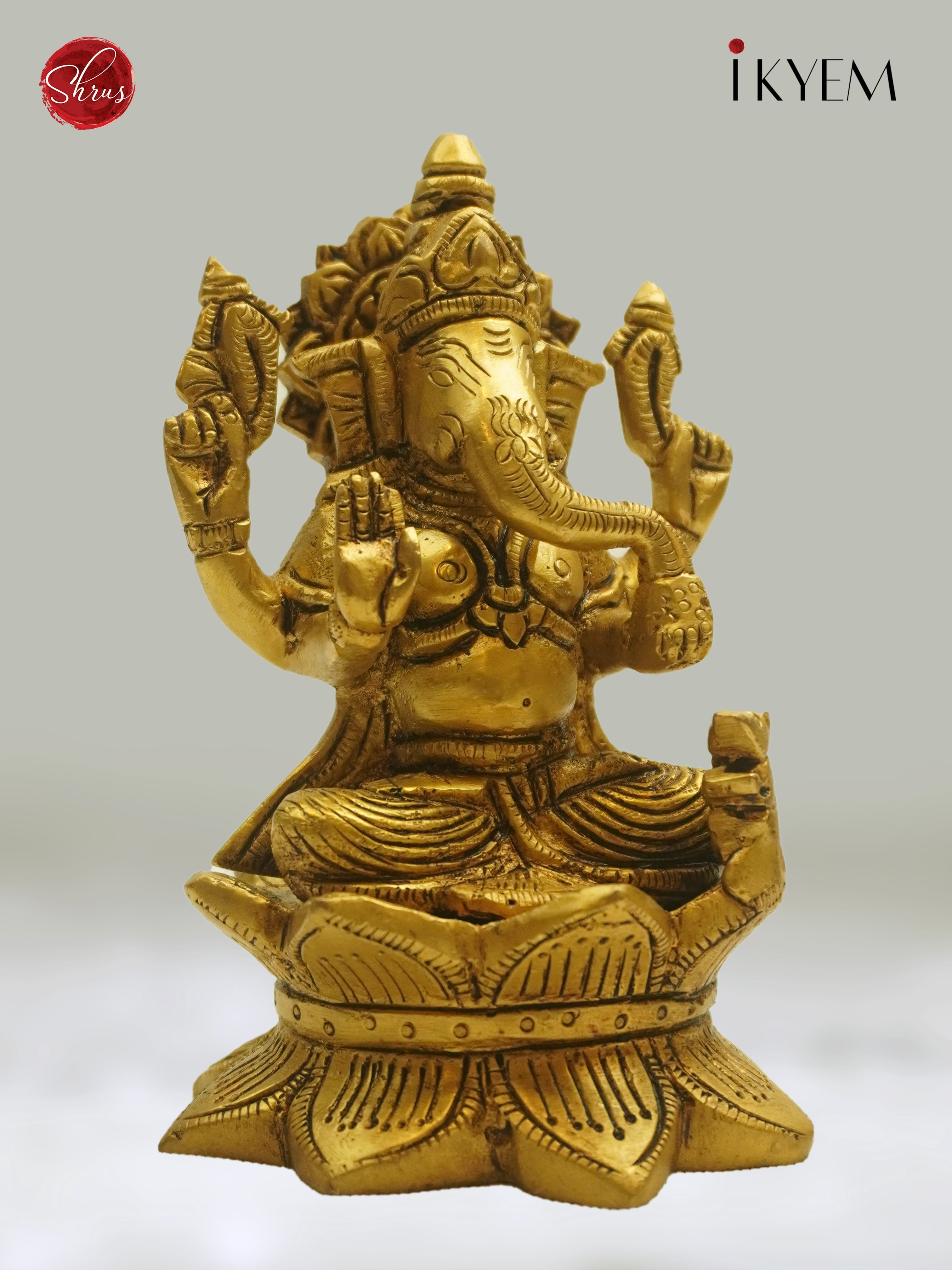 3E31177 - Lord Ganesh Idol - Shop on ShrusEternity.com