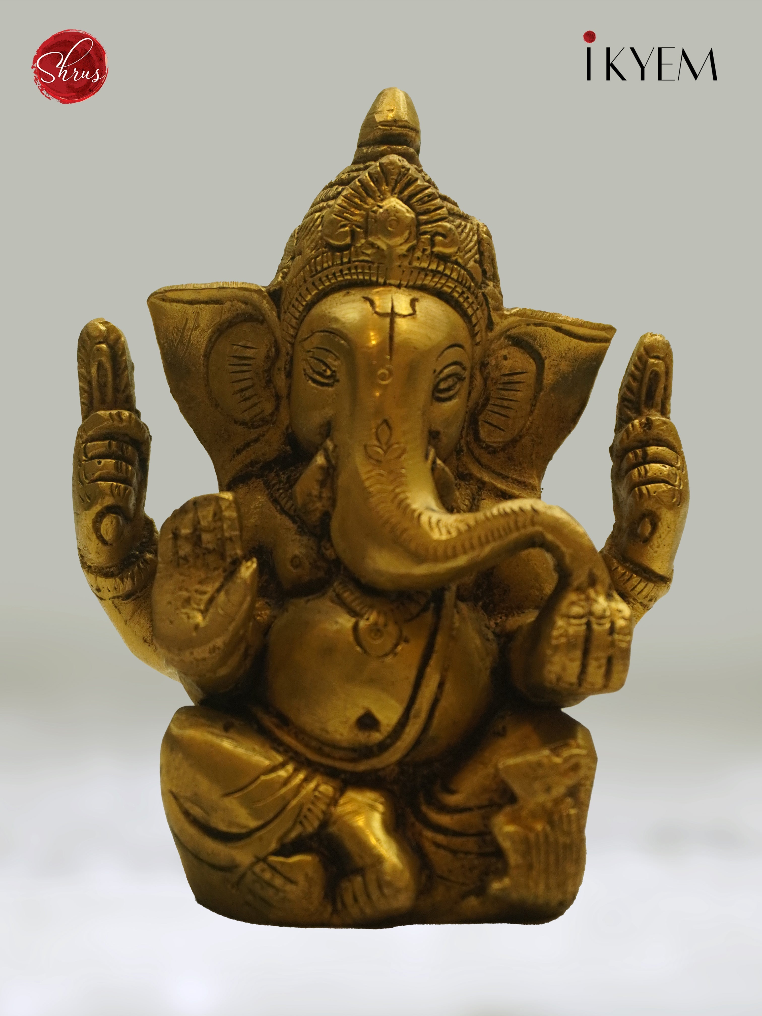3E31179 - Lord Ganesh Idol - Shop on ShrusEternity.com