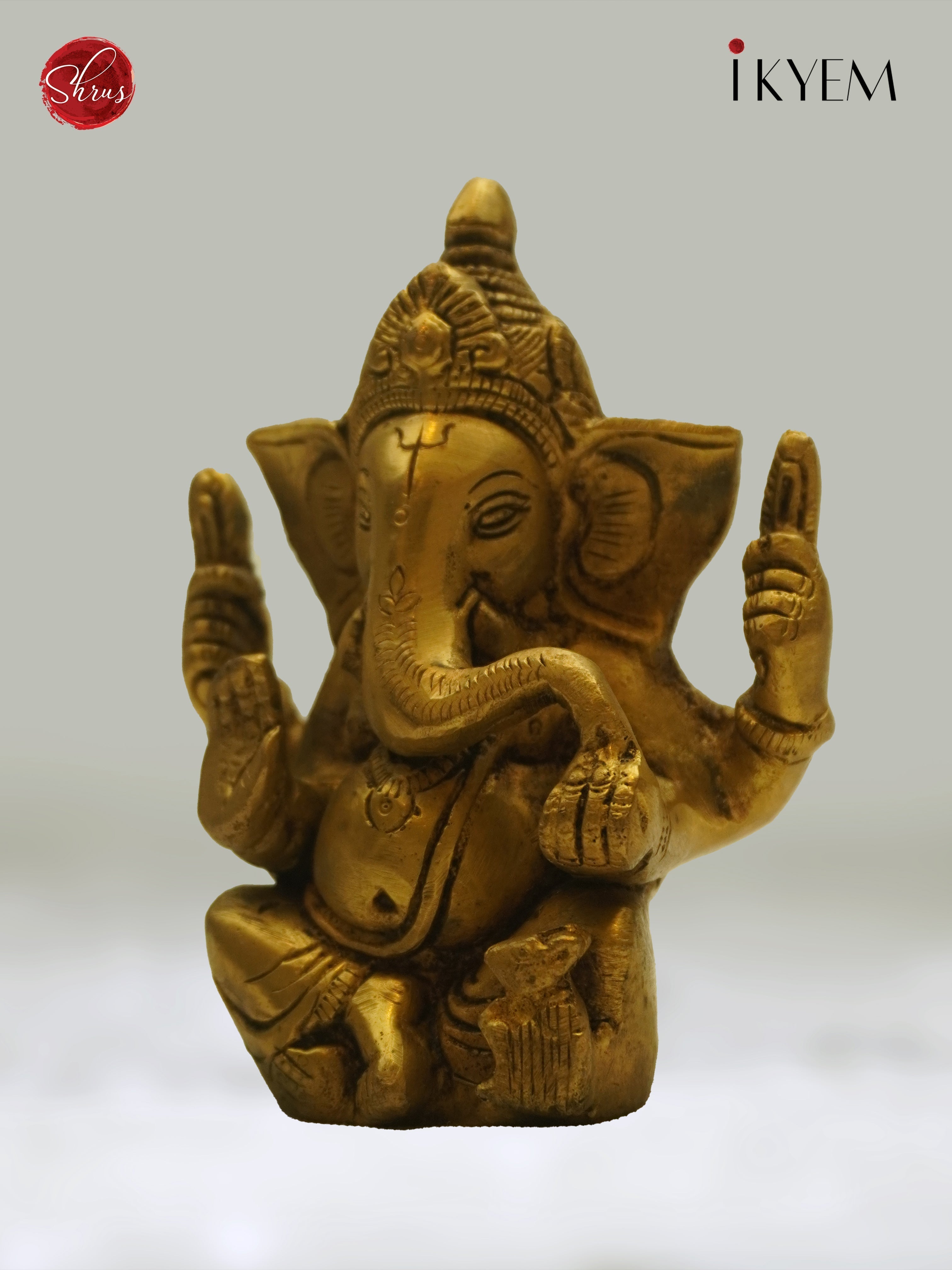 3E31179 - Lord Ganesh Idol - Shop on ShrusEternity.com