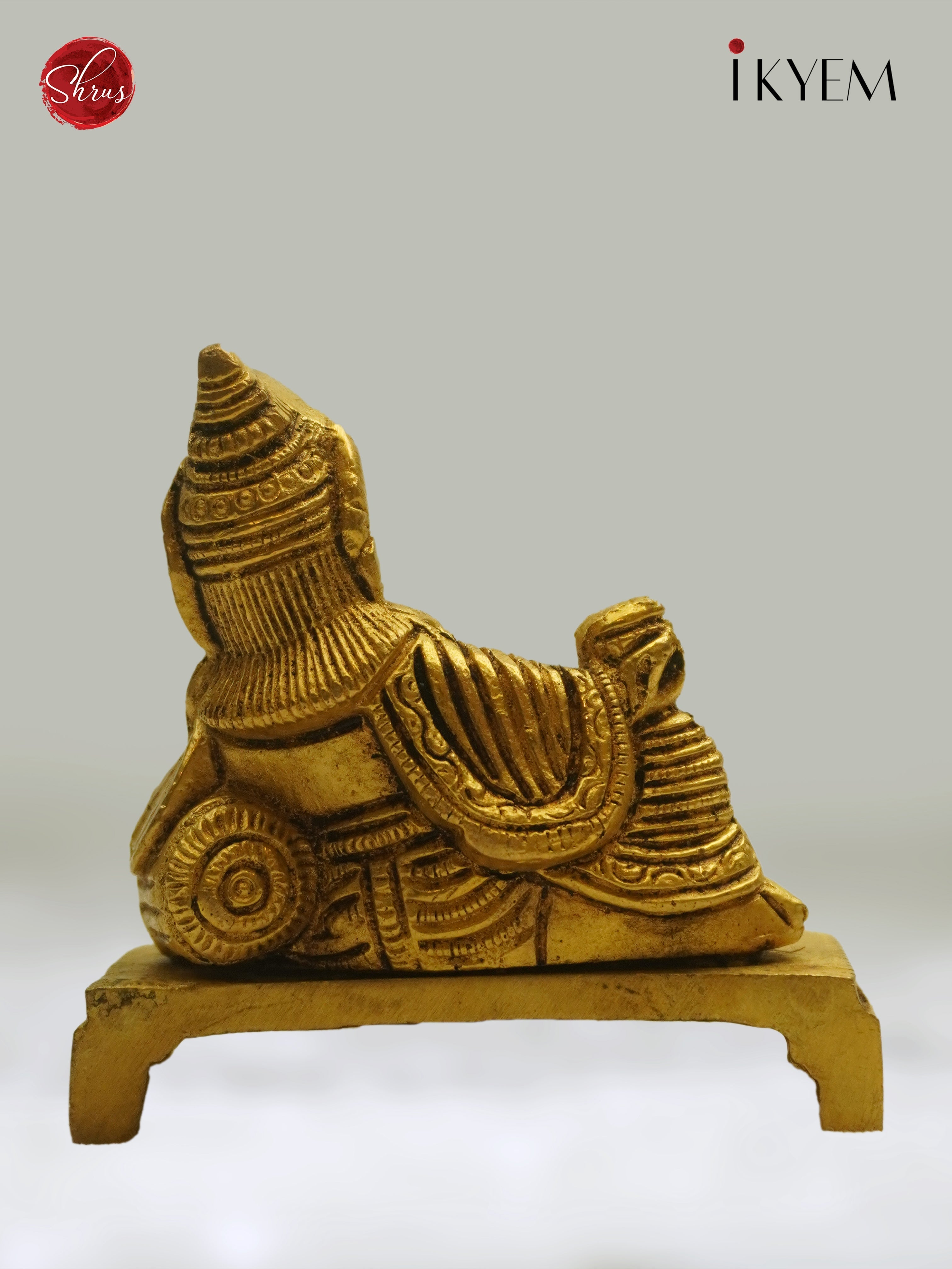 Brass Kubera Bhandari Oil Lamp - 3.5 Inch - 3E31214