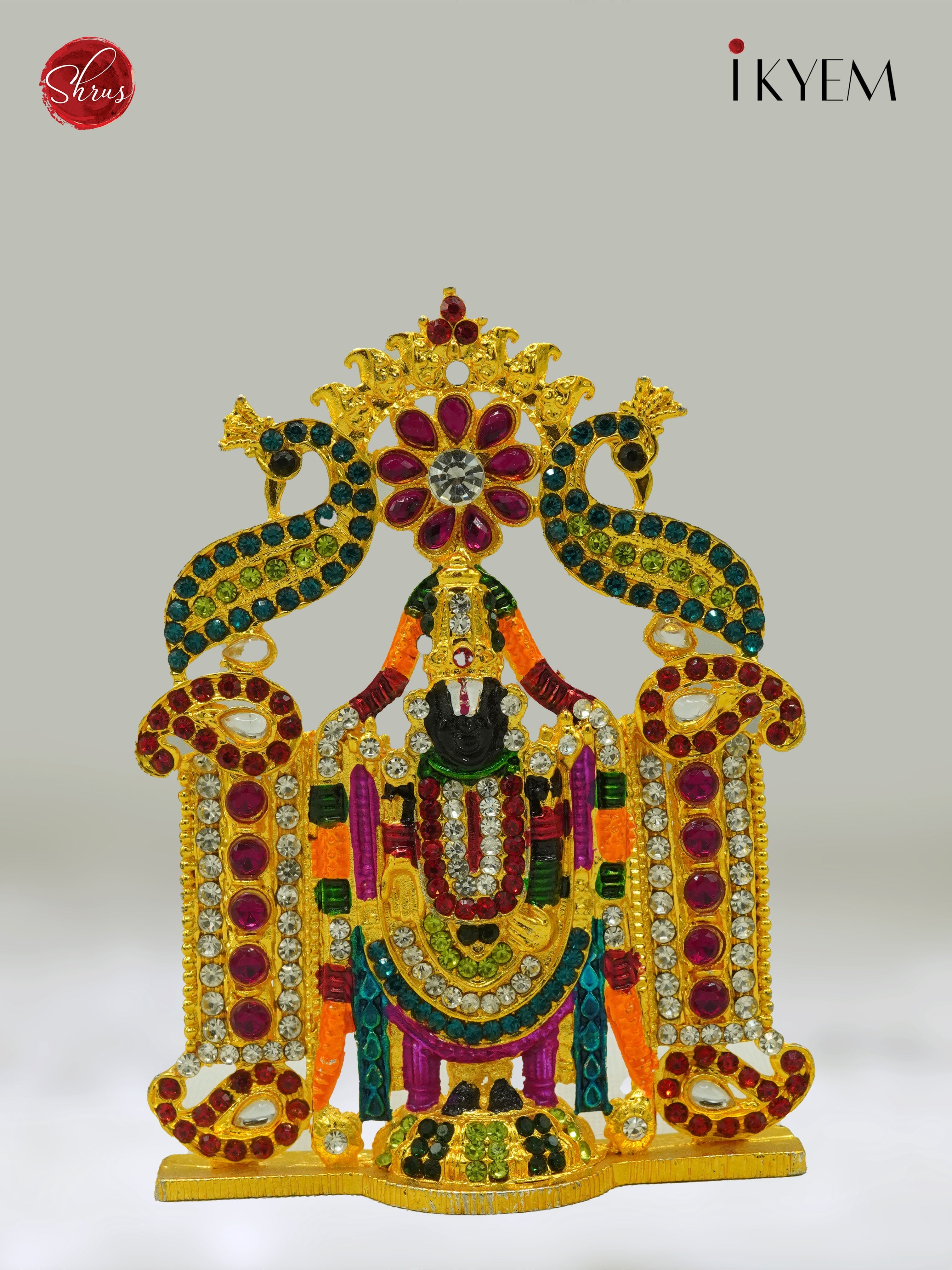 Lord Balaji Idol for Car Dash board