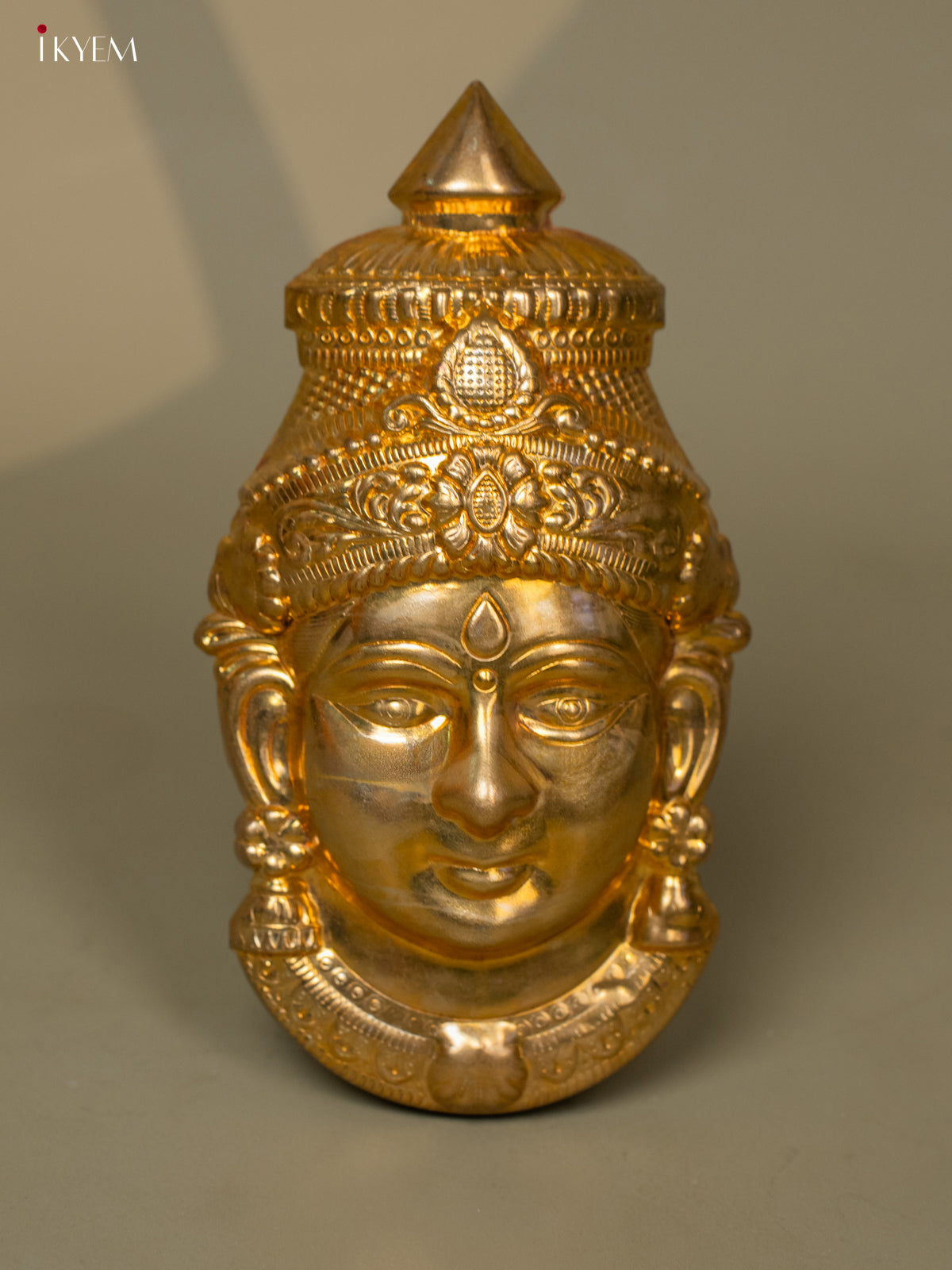 German Silver Lakshmi Face