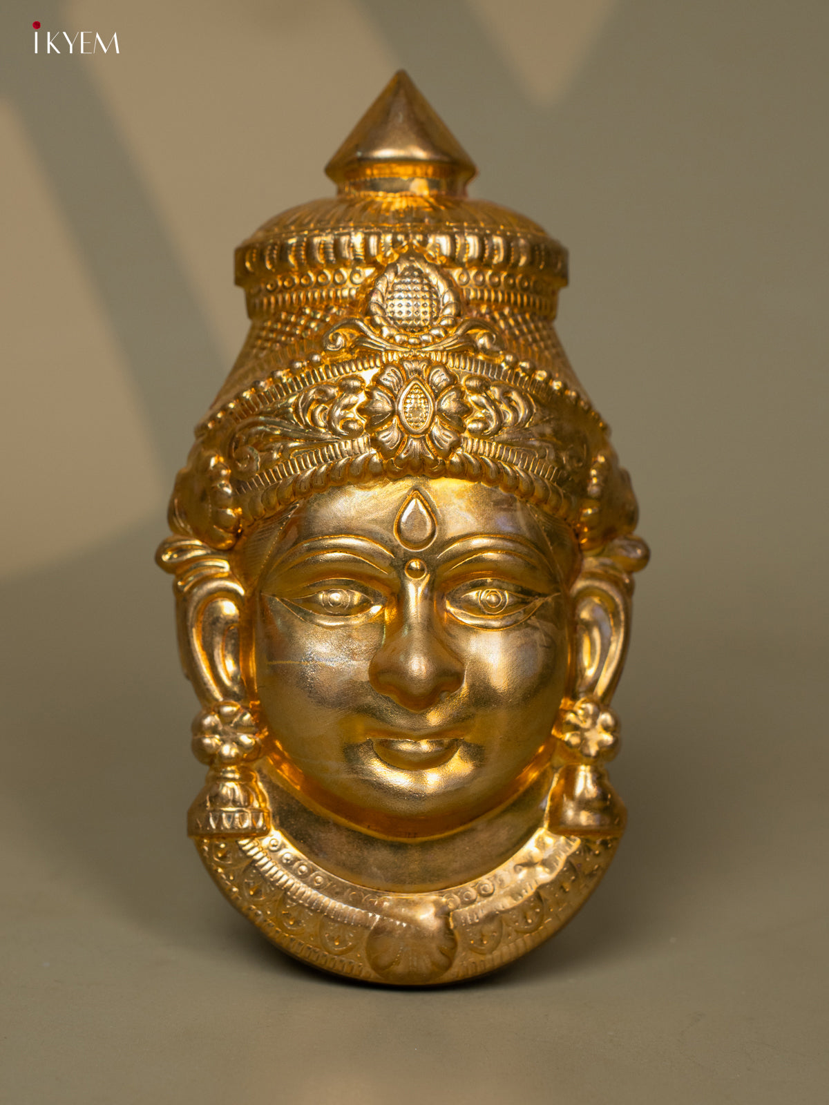 German Silver Lakshmi Face