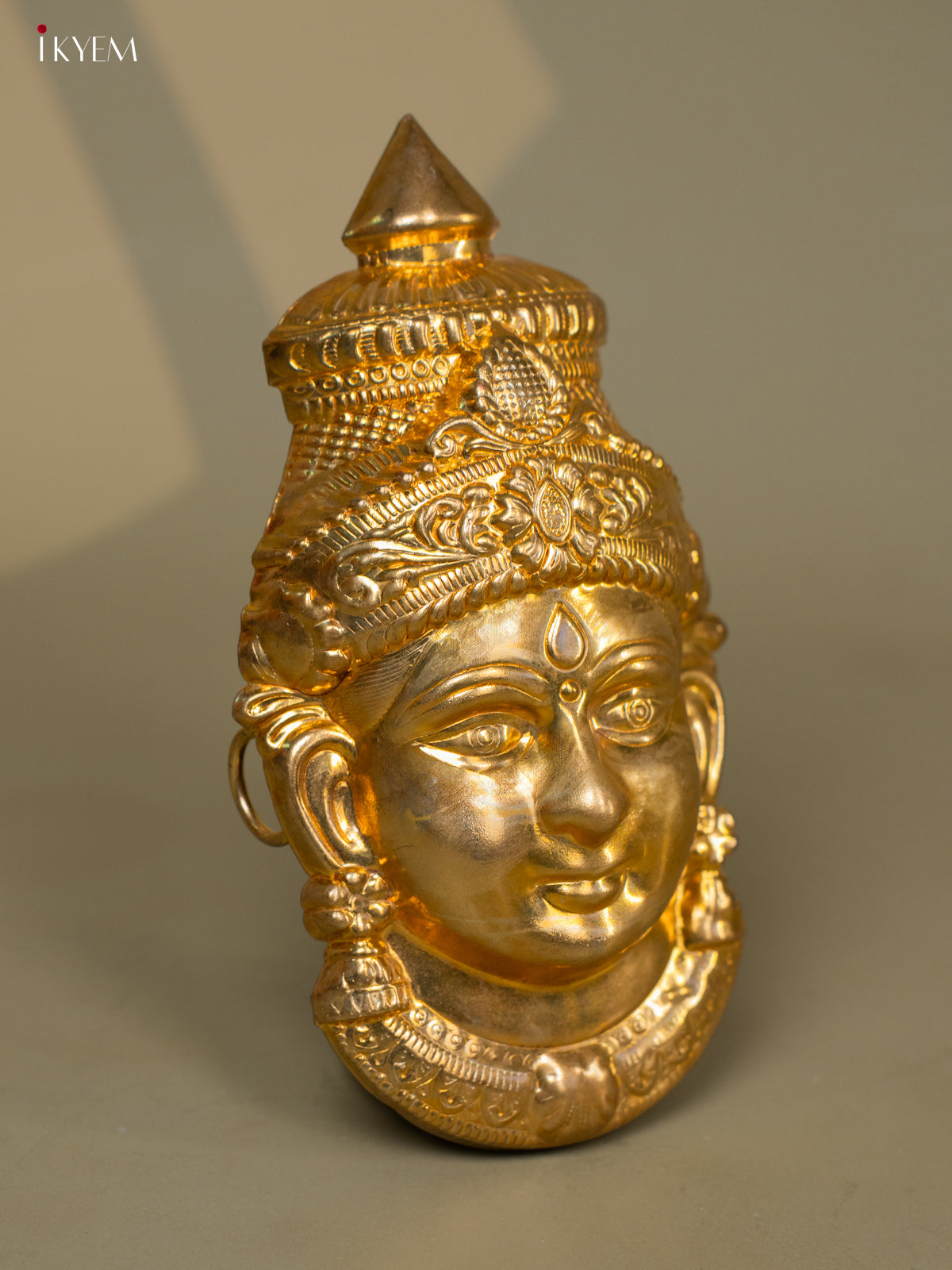 German Silver Lakshmi Face