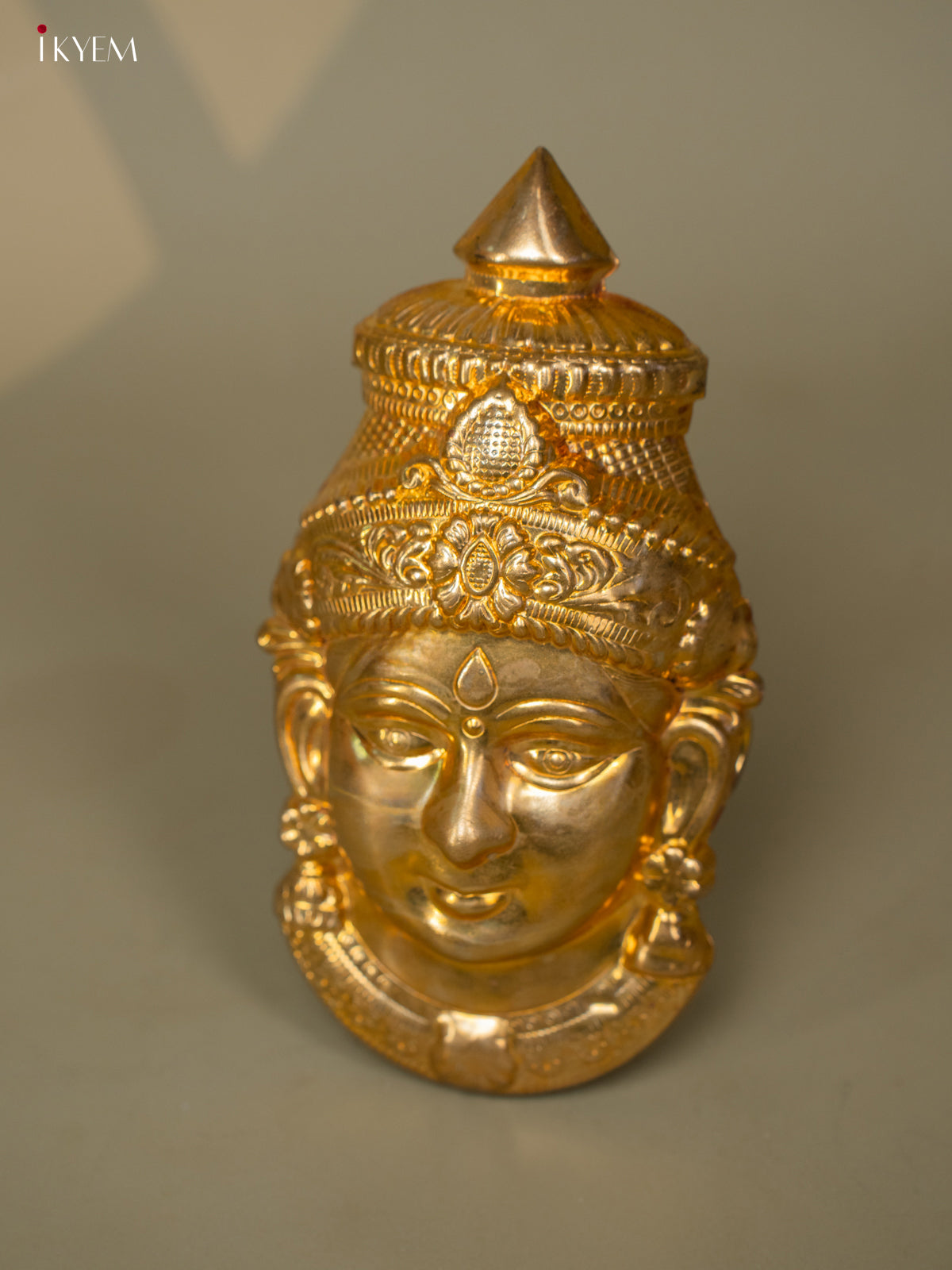 German Silver Lakshmi Face