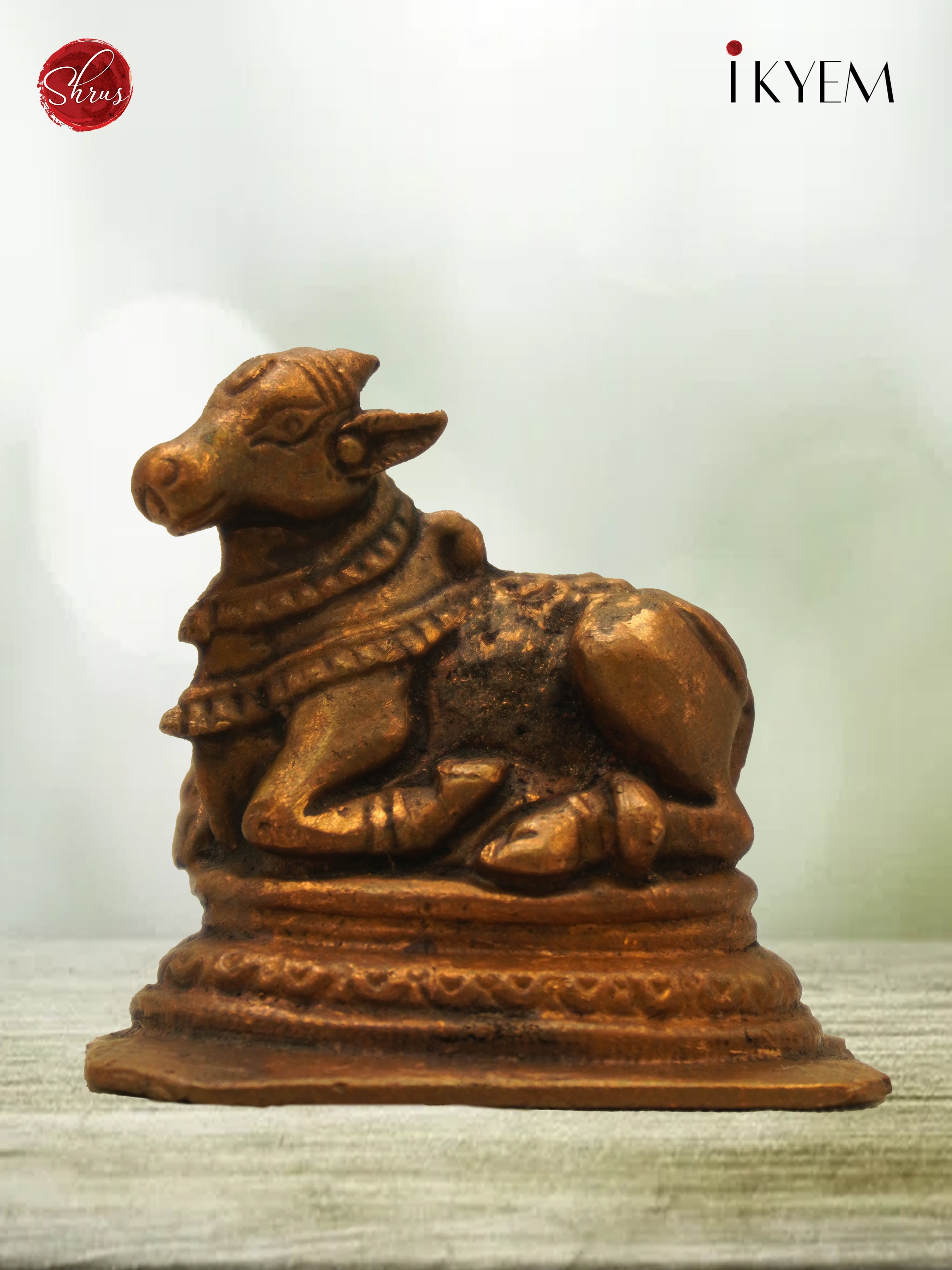 Nandhi - Copper Idol - Shop on ShrusEternity.com