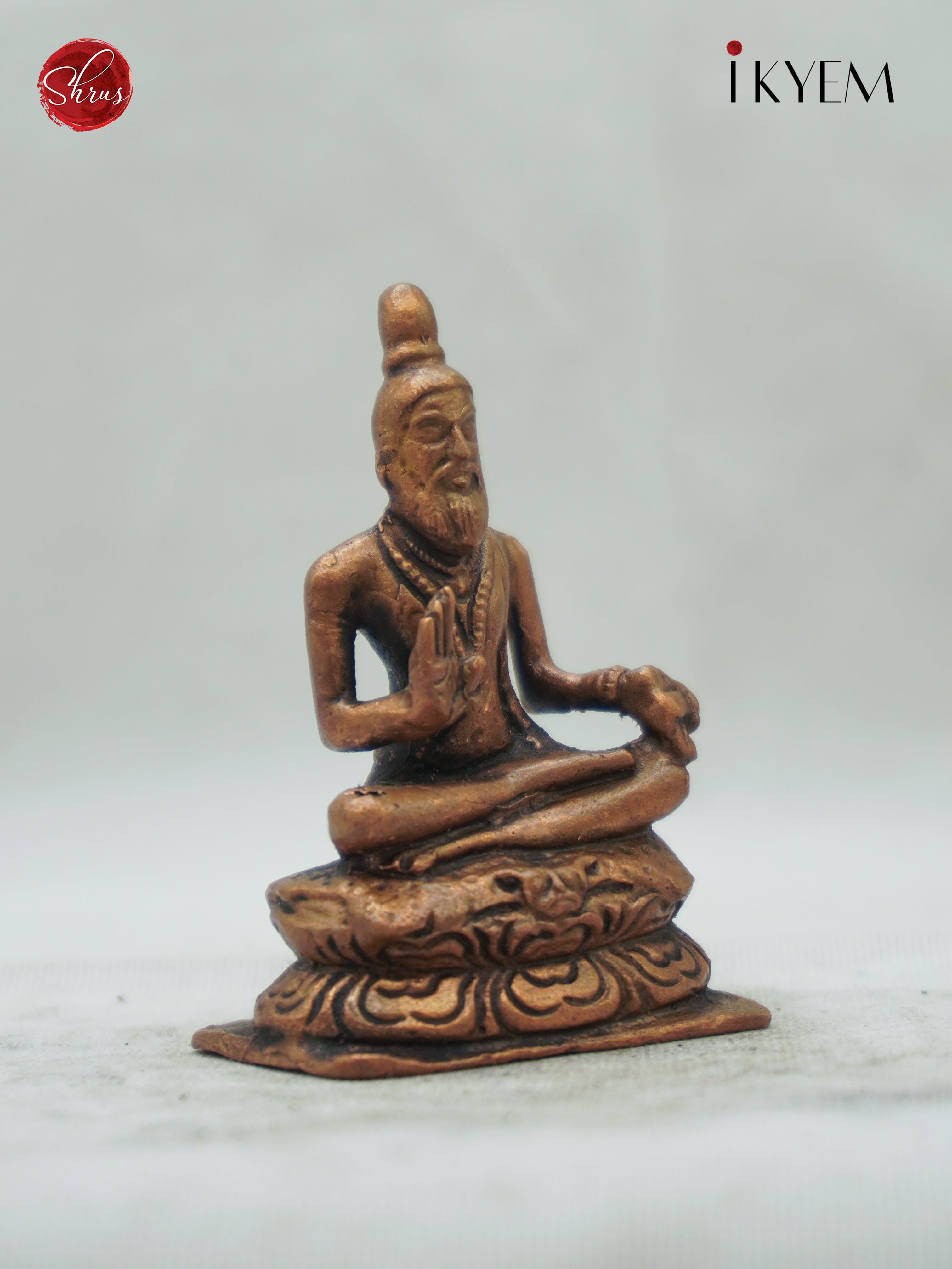 Thiruvalluvar - Copper Idol - Shop on ShrusEternity.com