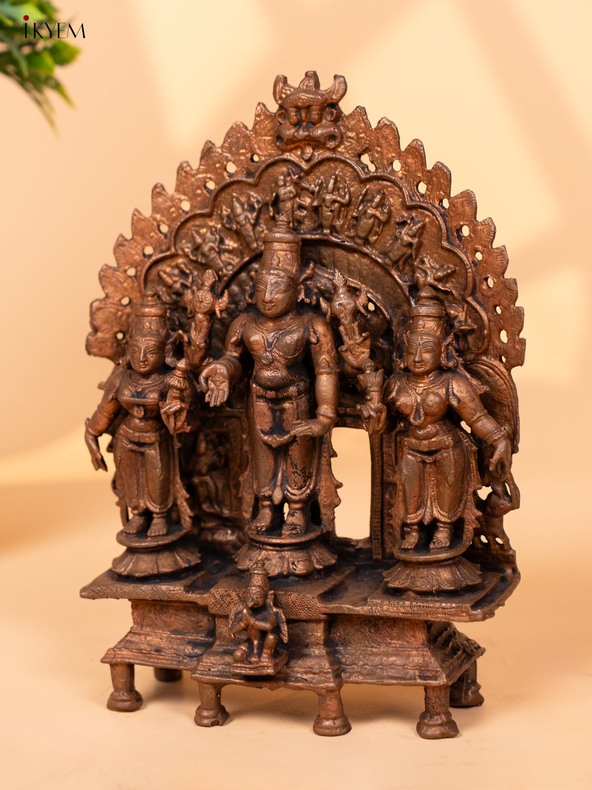 Vishnu set - Copper Idol