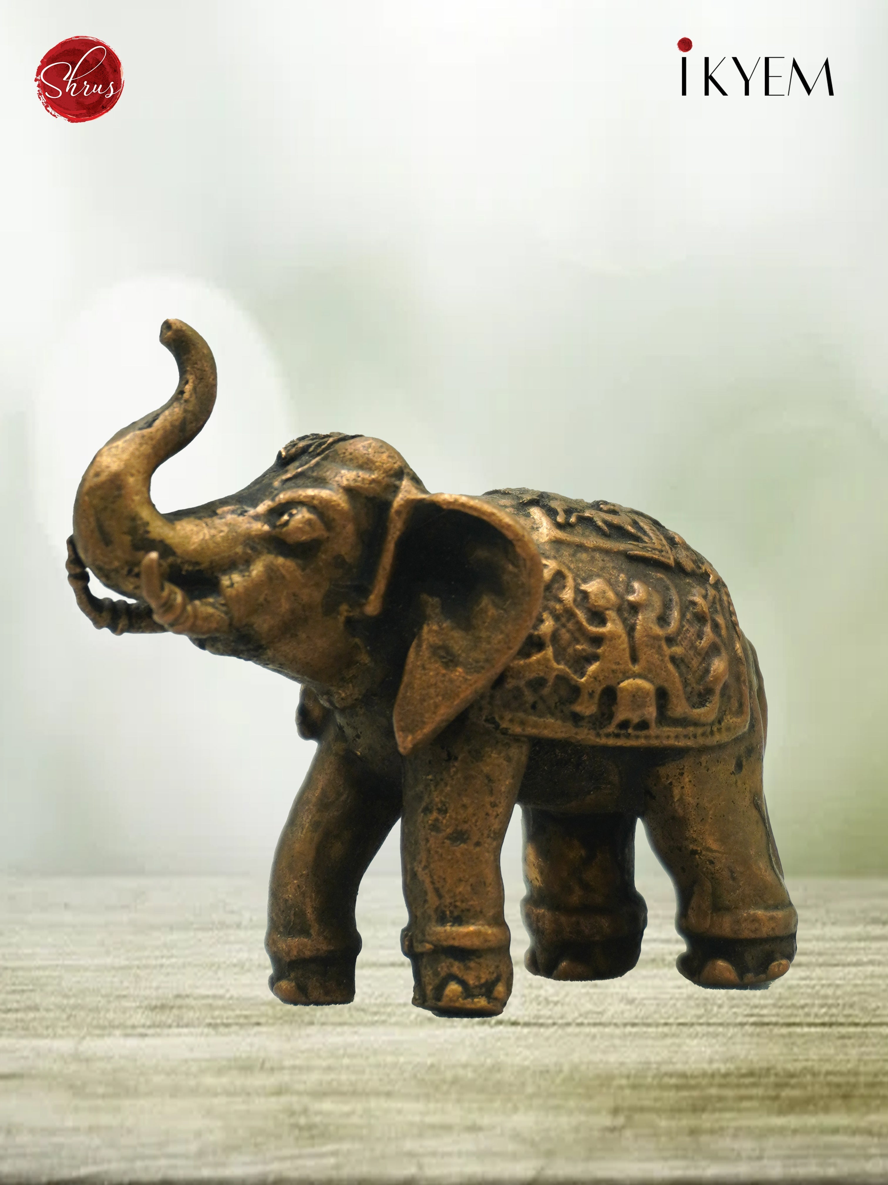 Elephant - Copper Idol - Shop on ShrusEternity.com