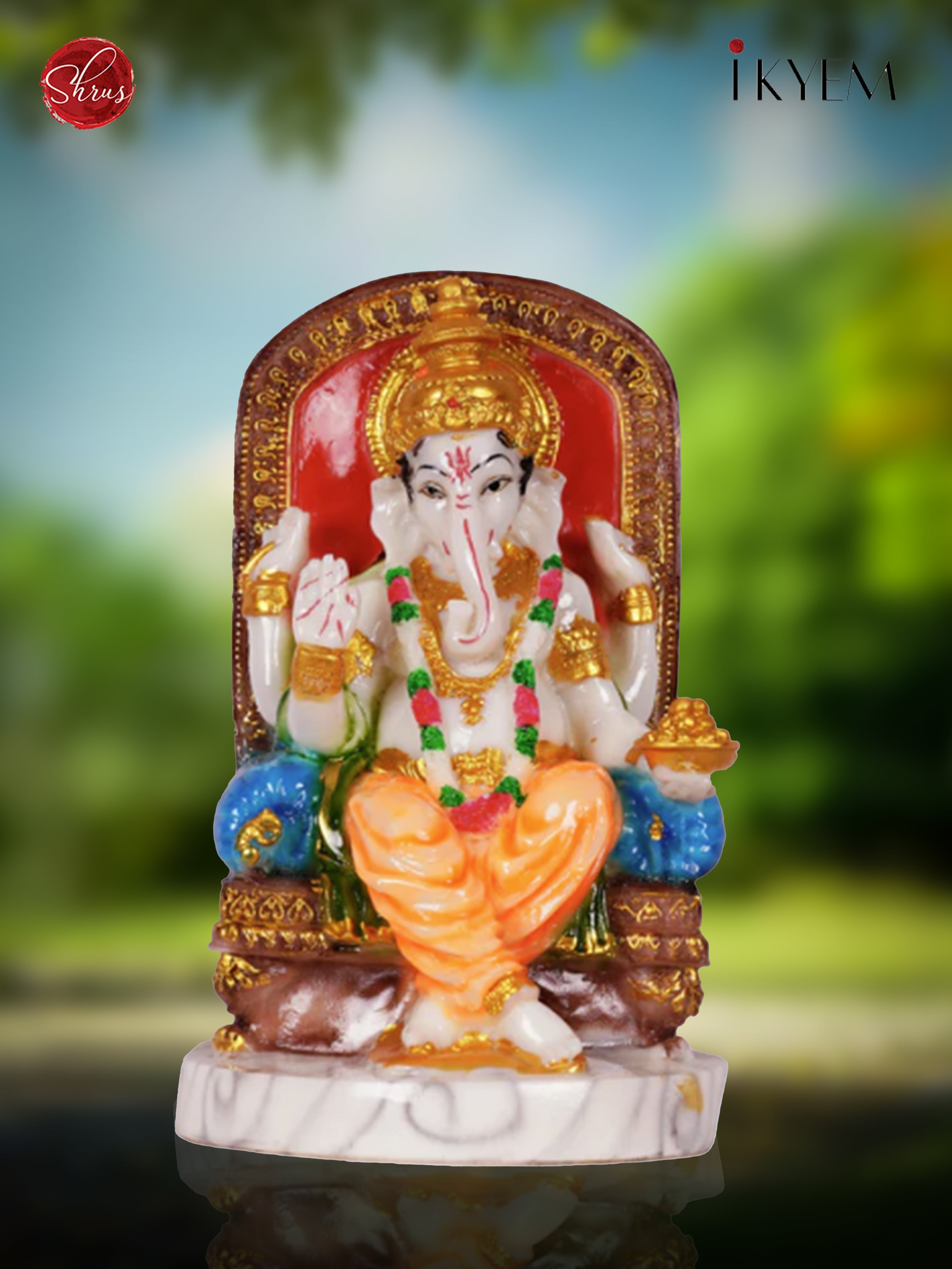 Ganesha Idol(Ceramic) - Return Gift