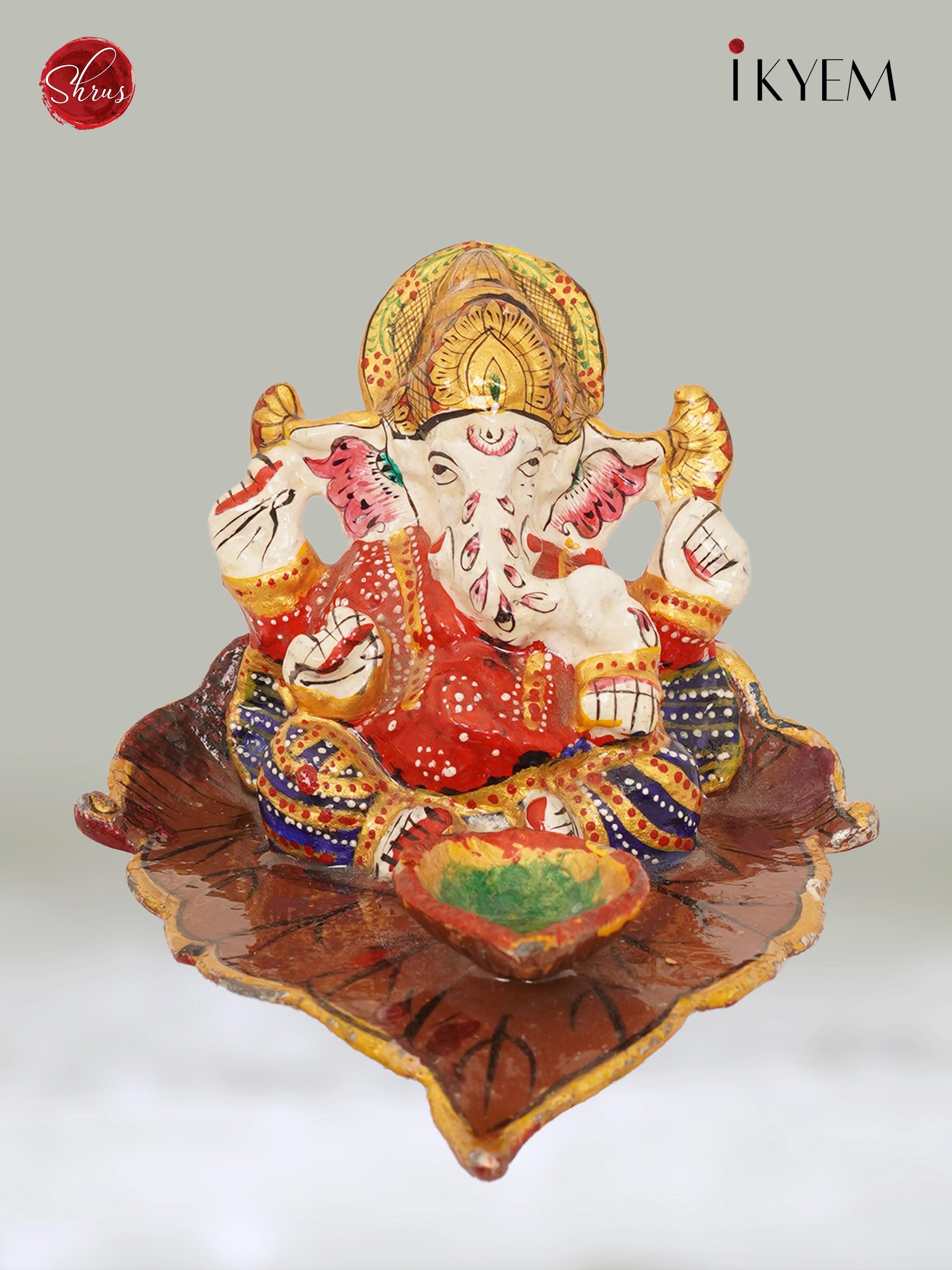 Lord Ganesh with Lamp -Return Gift