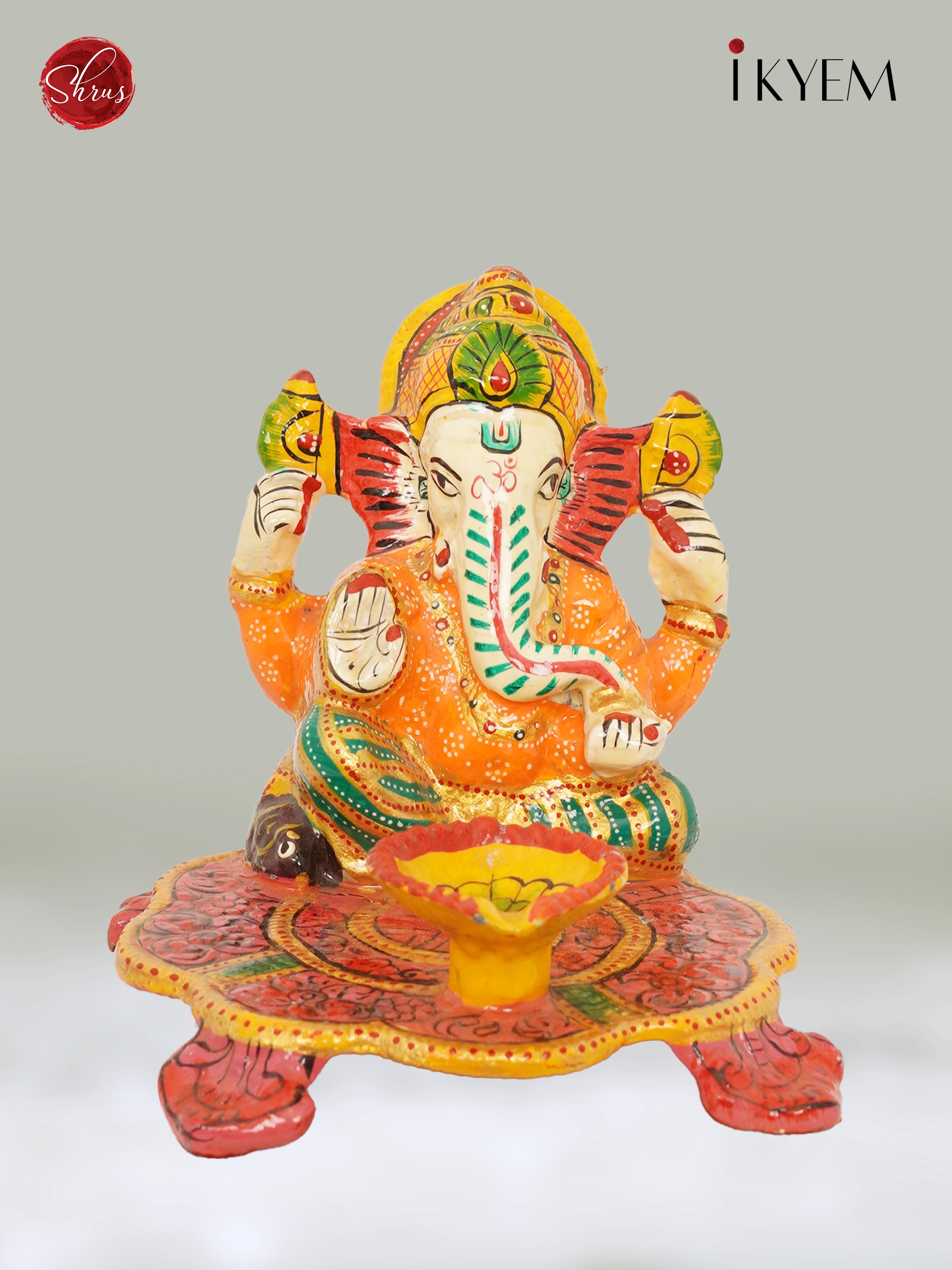 Lord Ganesha with Lamp  -Return Gift
