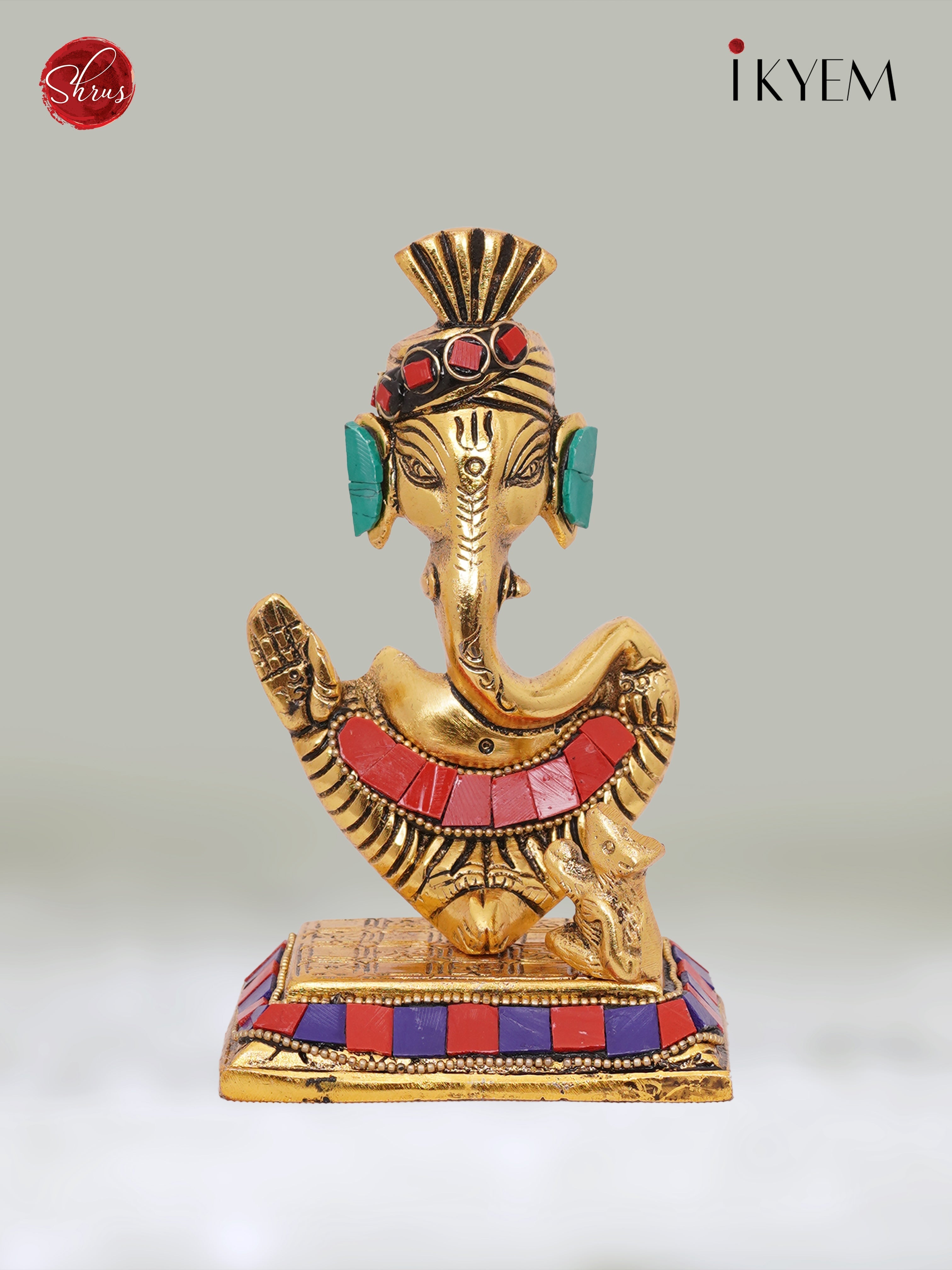 Lord Ganesh Face Stone