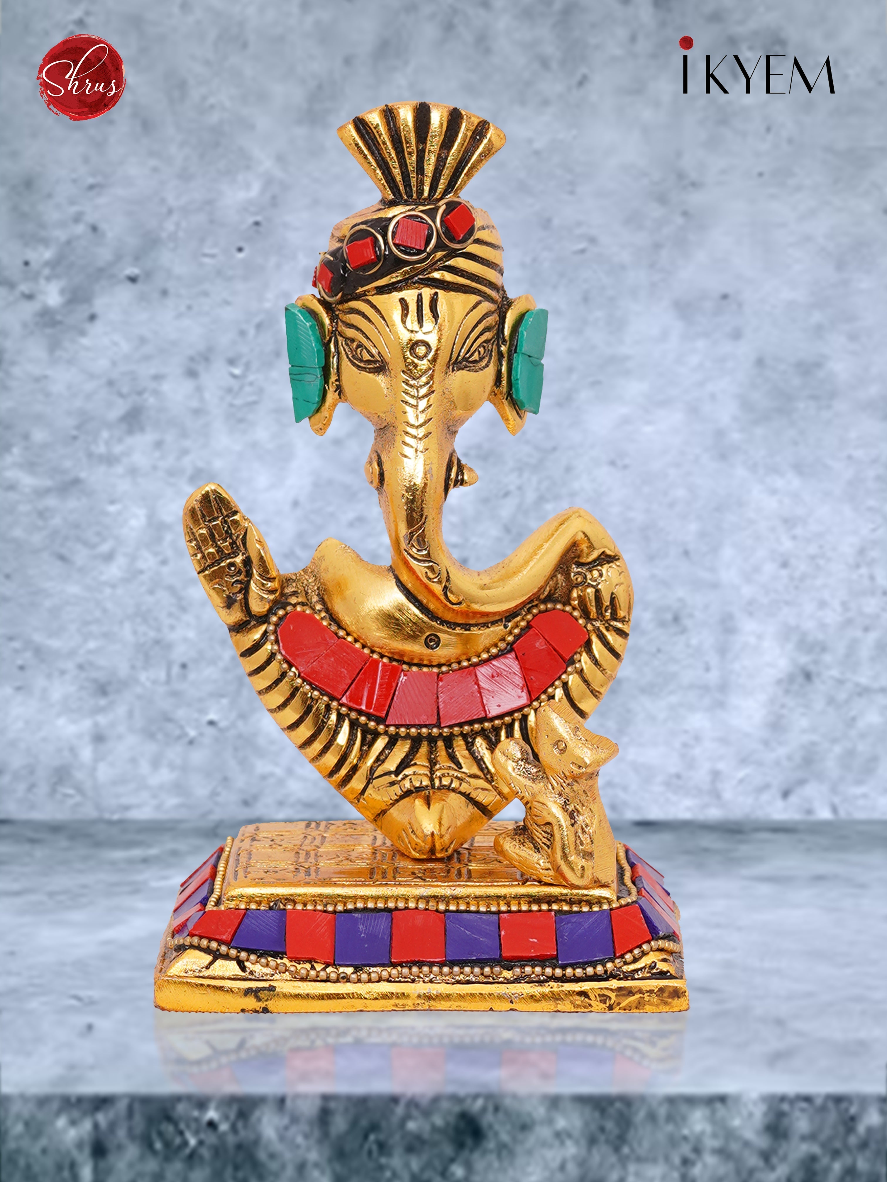 Lord Ganesh Face Stone