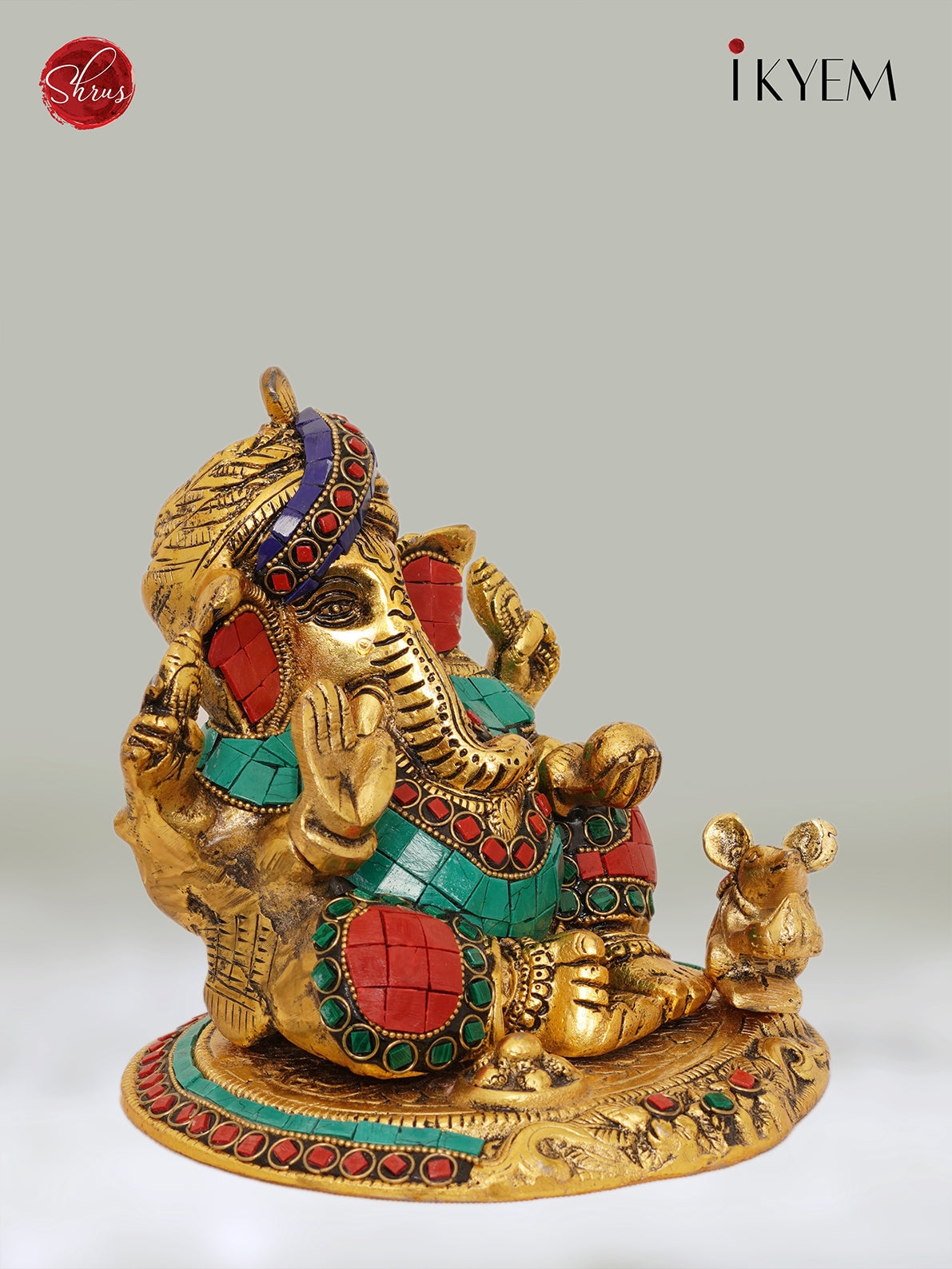 Ganesha with stone work product - Return Gift