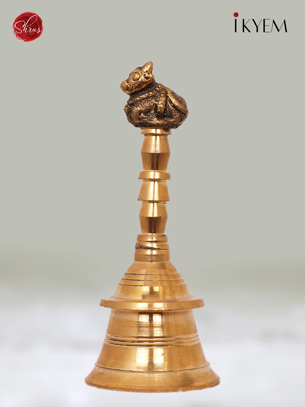 BRASS POOJA HAND BELL