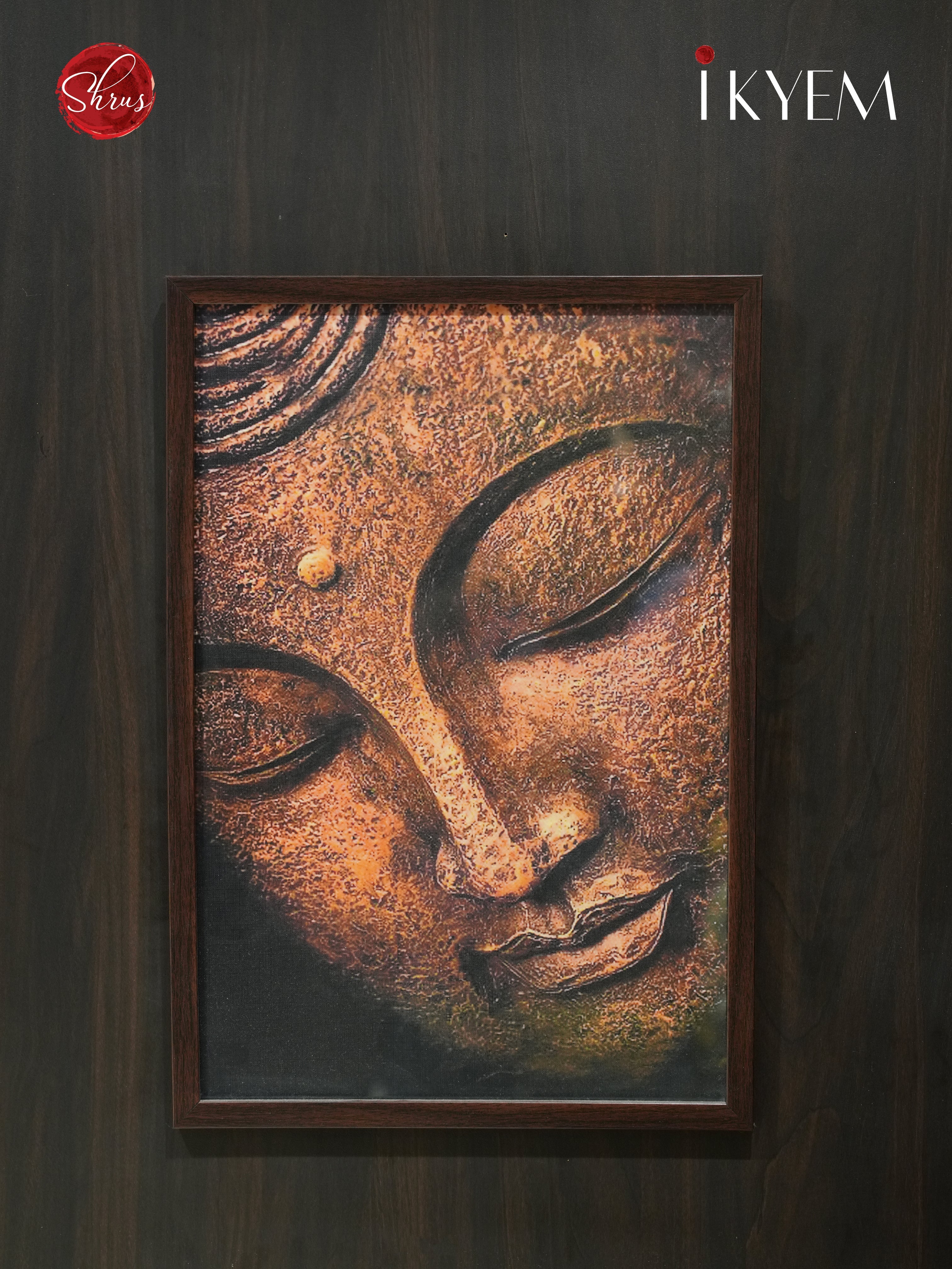 Peaceful Gautama Buddha - A Digital representation