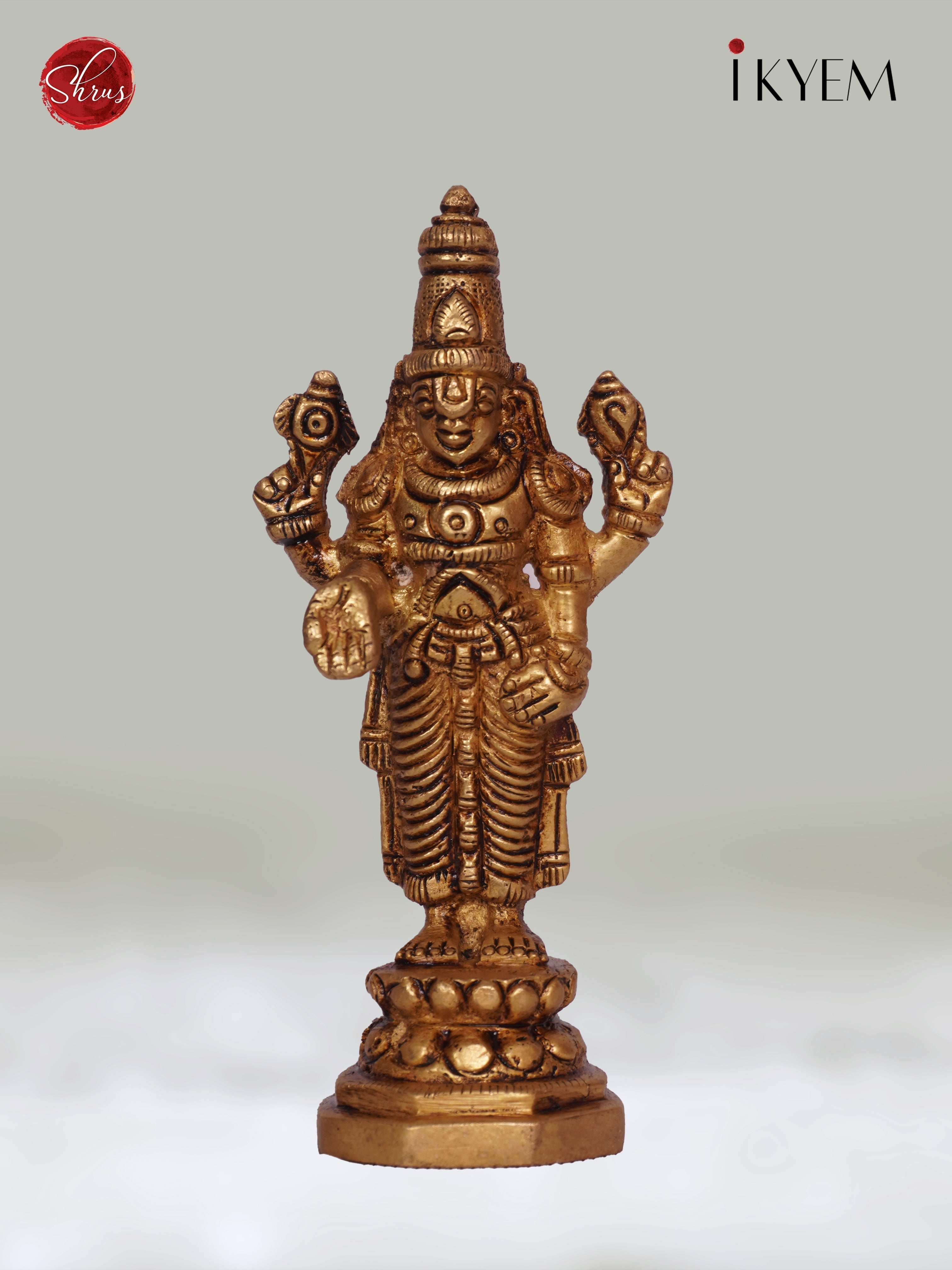 3H01104 - Balaji idol - Shop on ShrusEternity.com