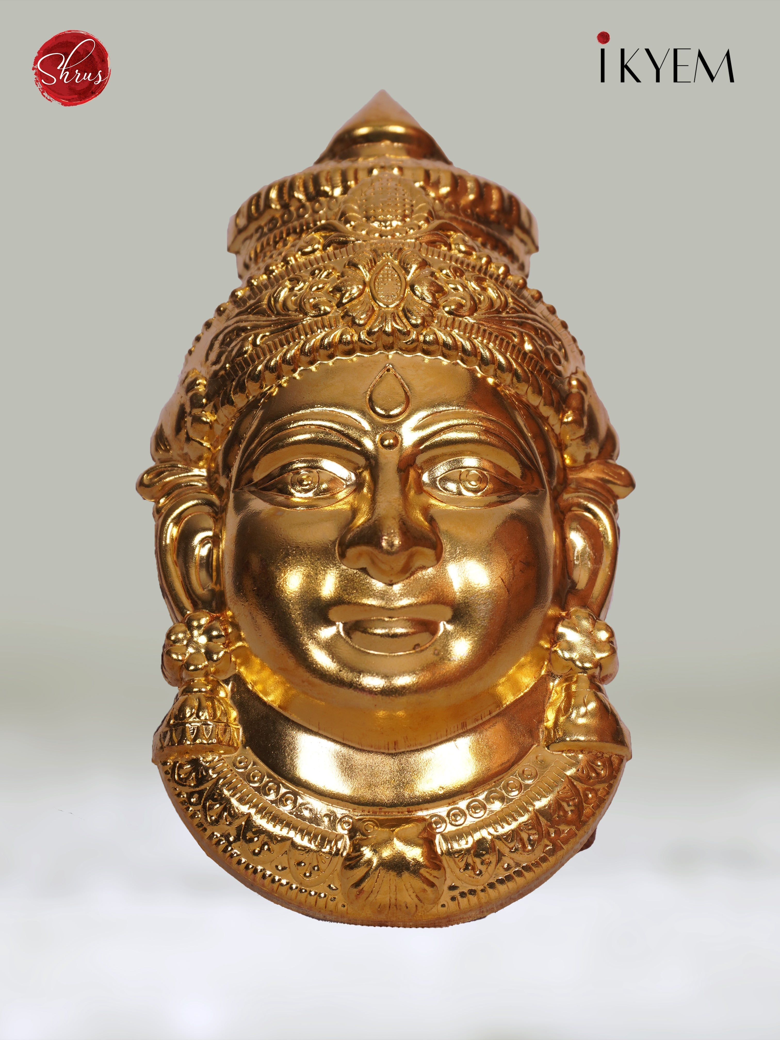 3H01112 - Gold amman Face - Shop on ShrusEternity.com
