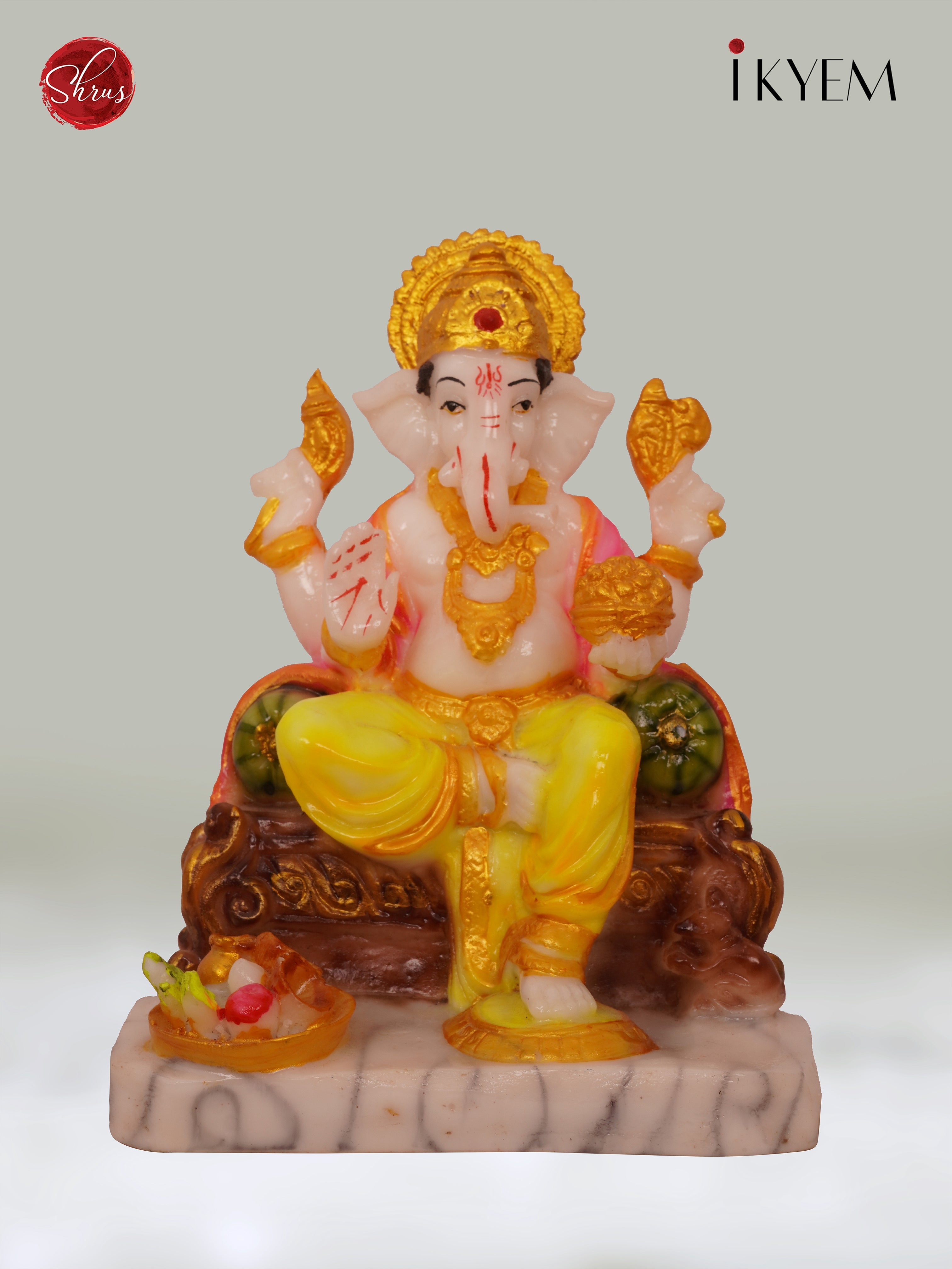 Ganesha (Poly Resin) - Pooja Article