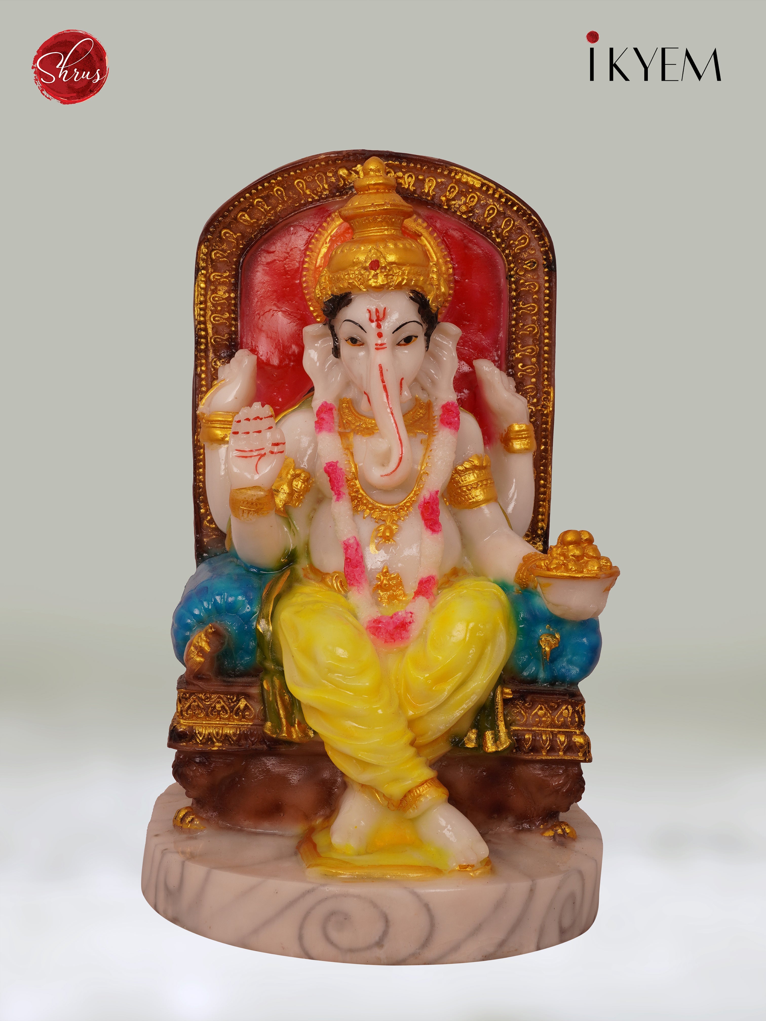 Ganesha (Poly Resin) - Pooja Article