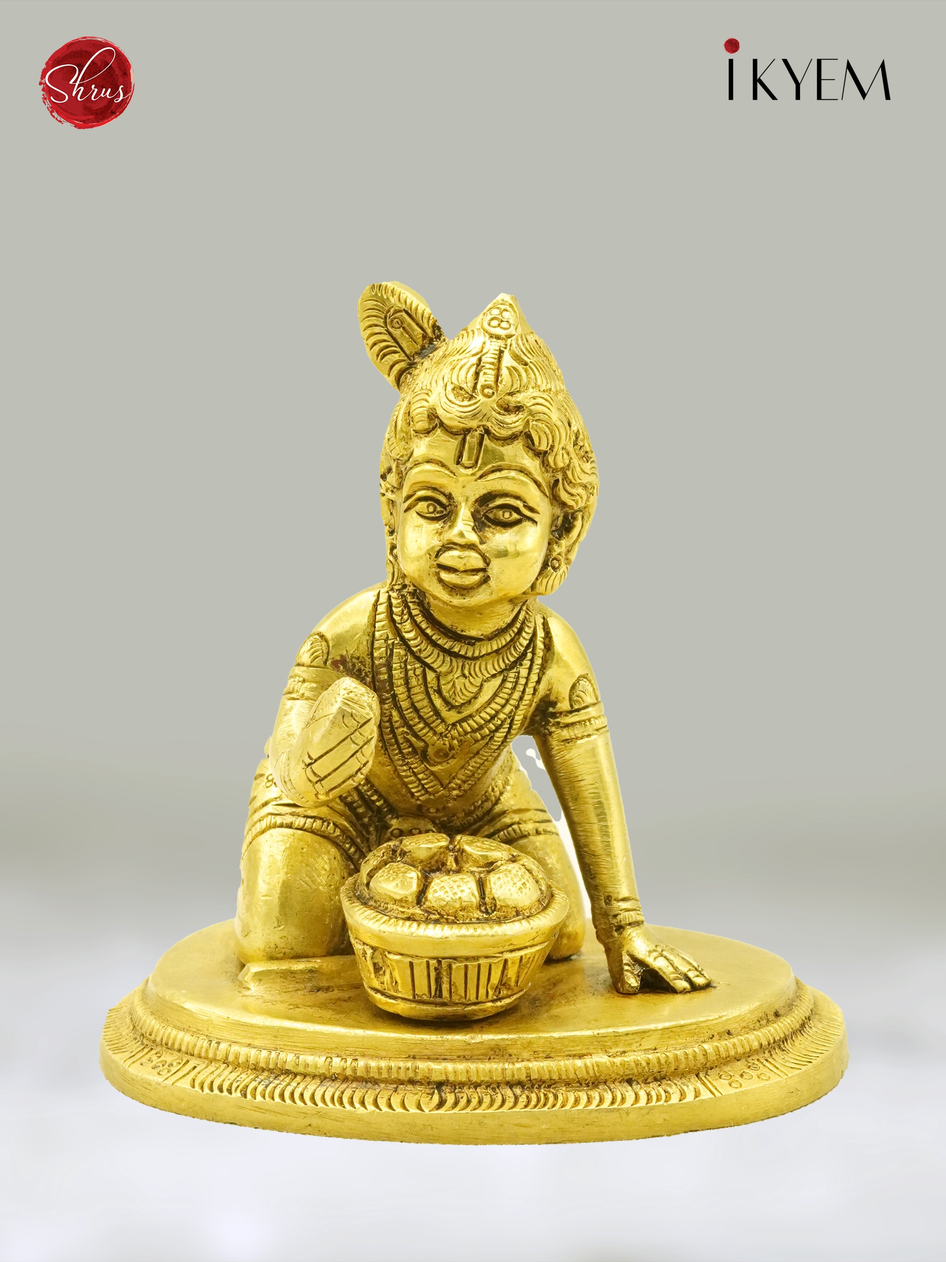 Krishnar Brass Idol