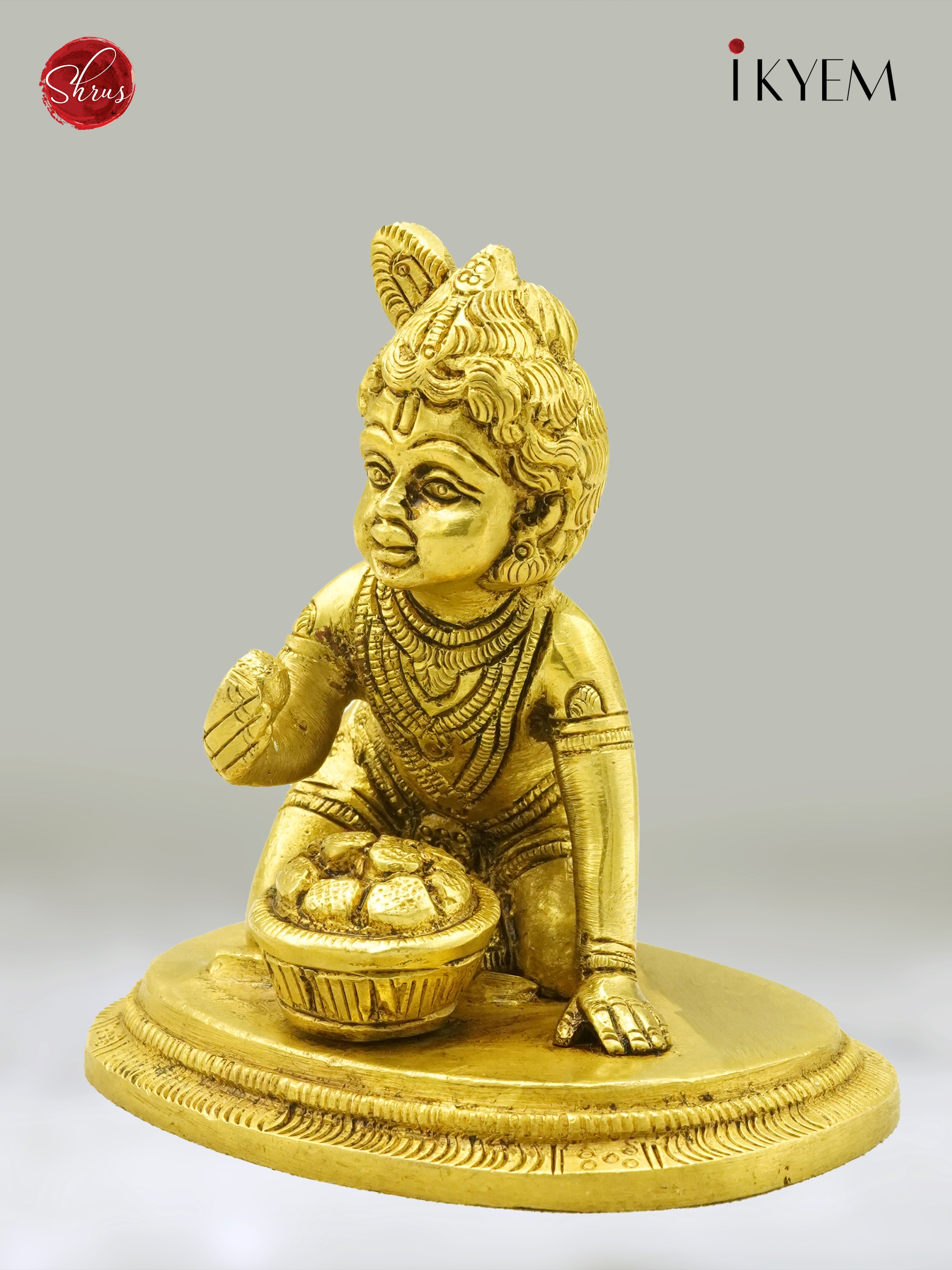 Krishnar Brass Idol
