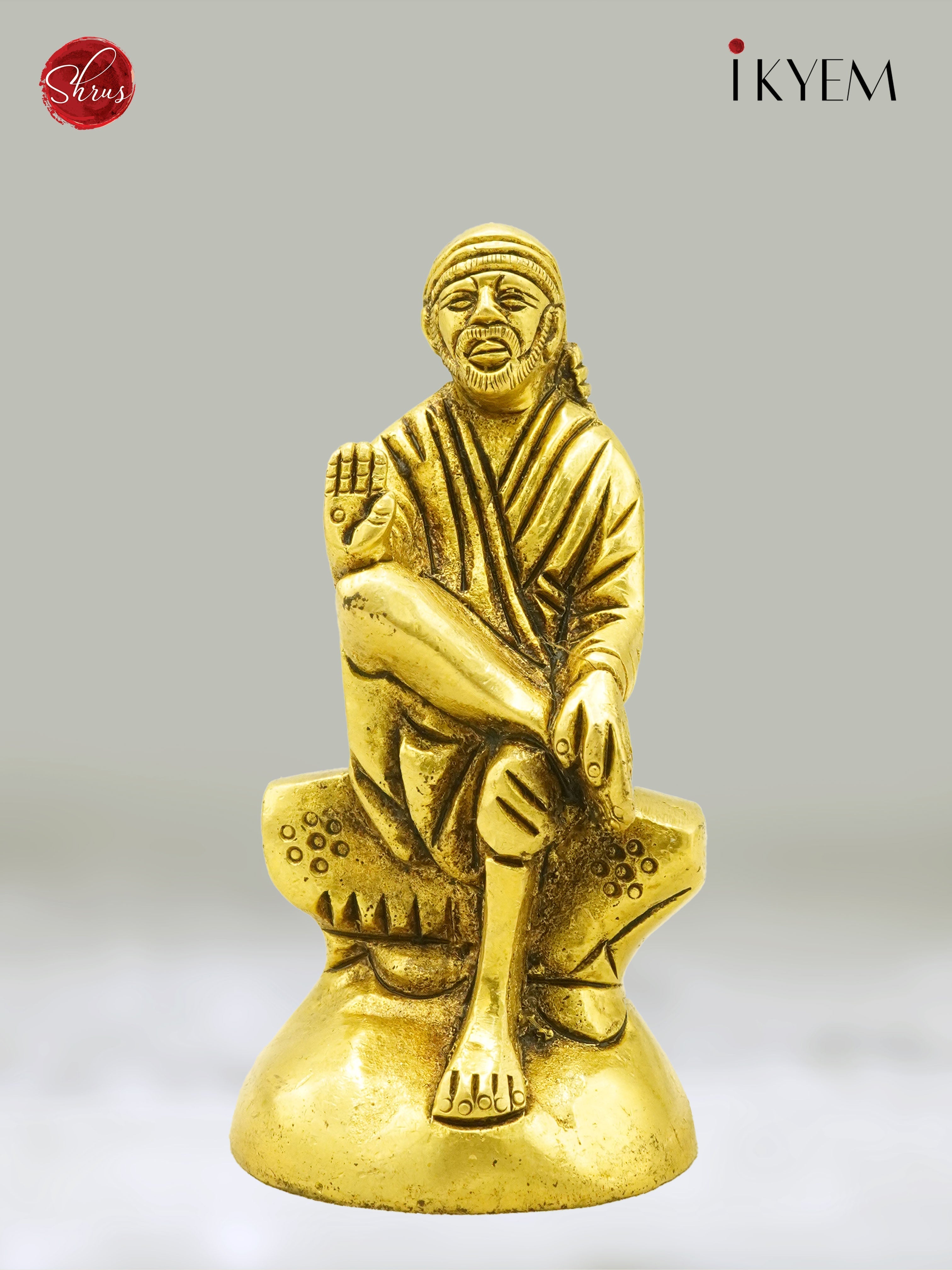 Sai Baba Brass Idol