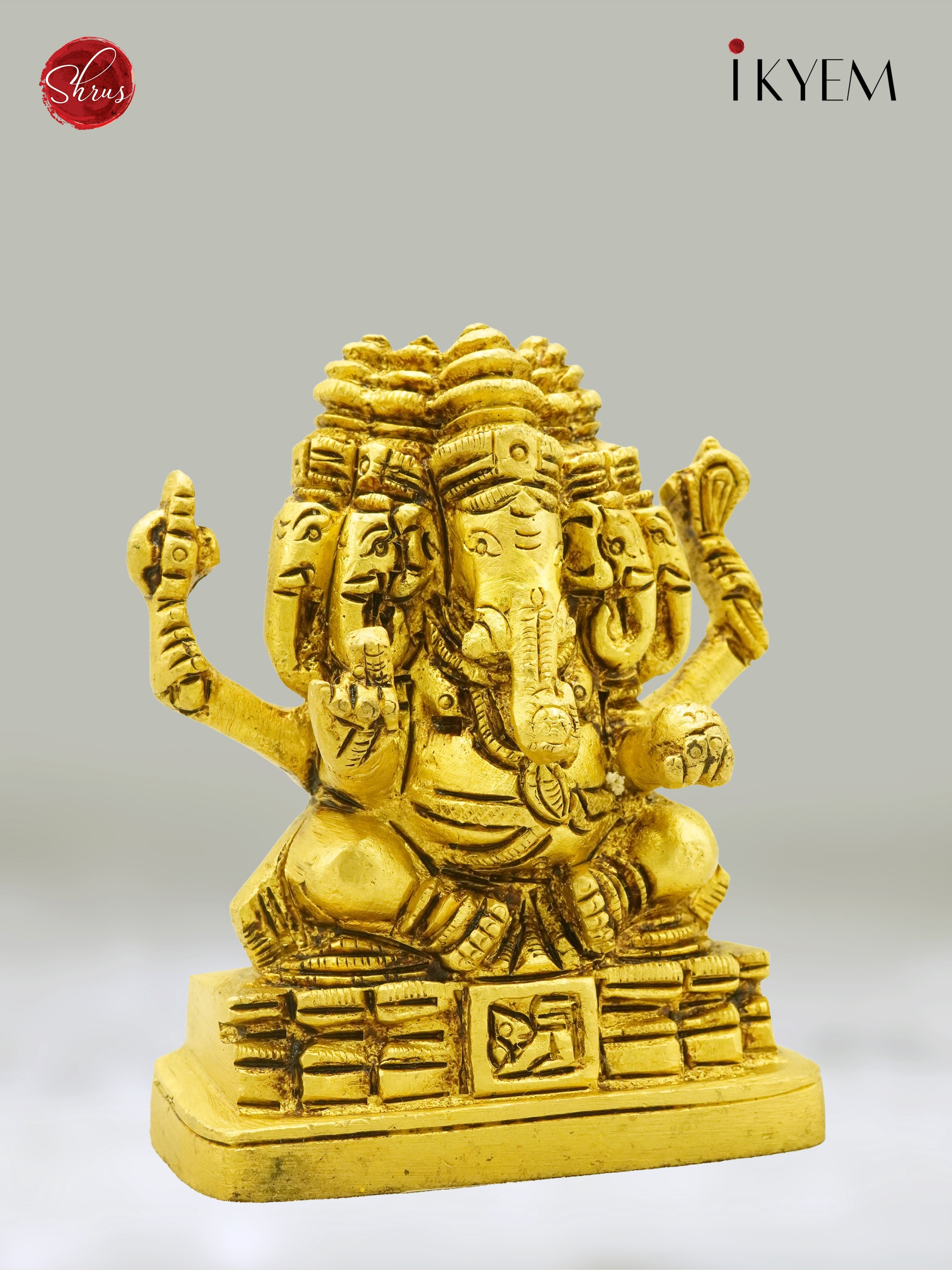 panchamuga Ganesha - 3 Inch - 3K22009