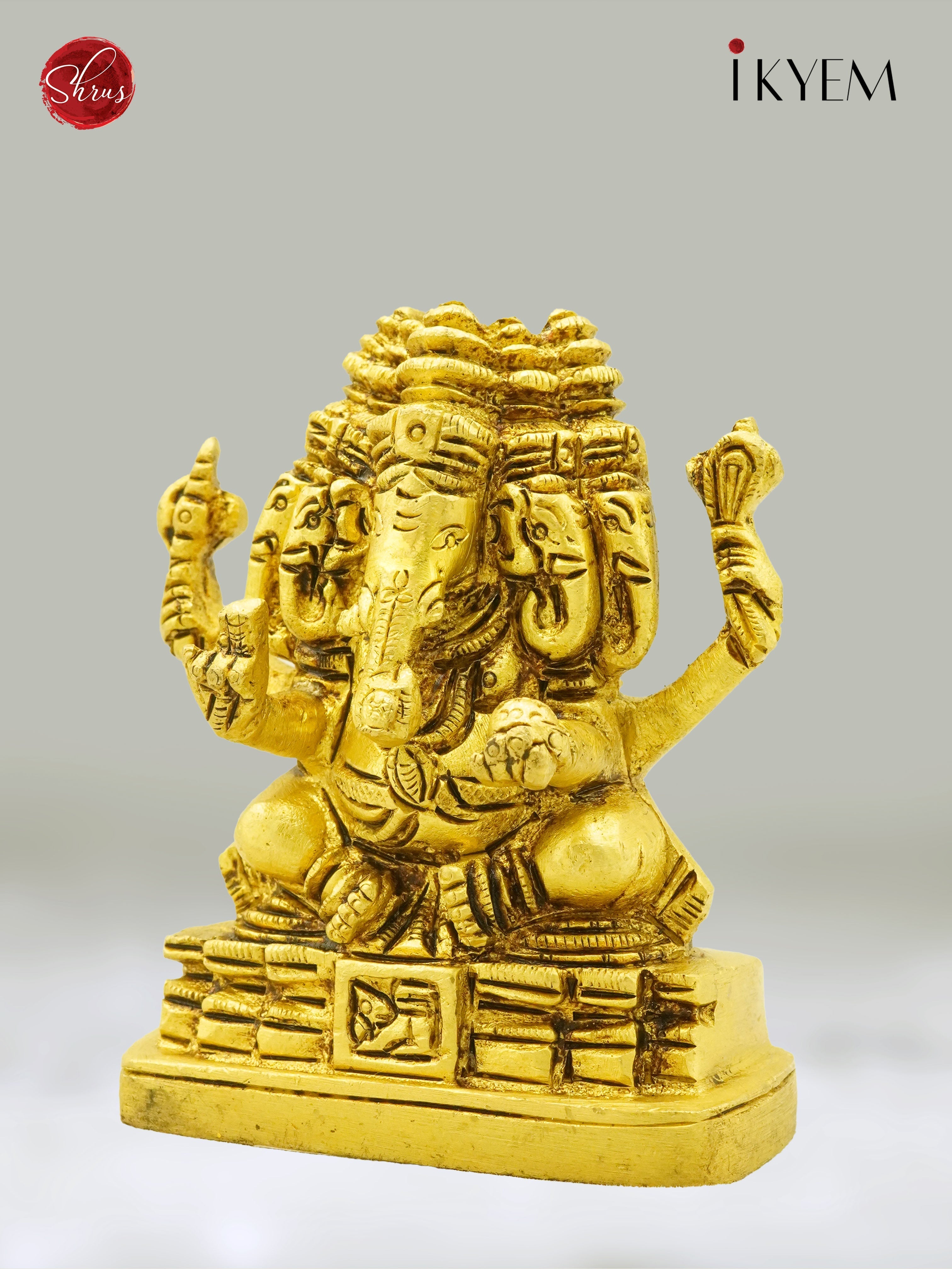 panchamuga Ganesha - 3 Inch - 3K22009