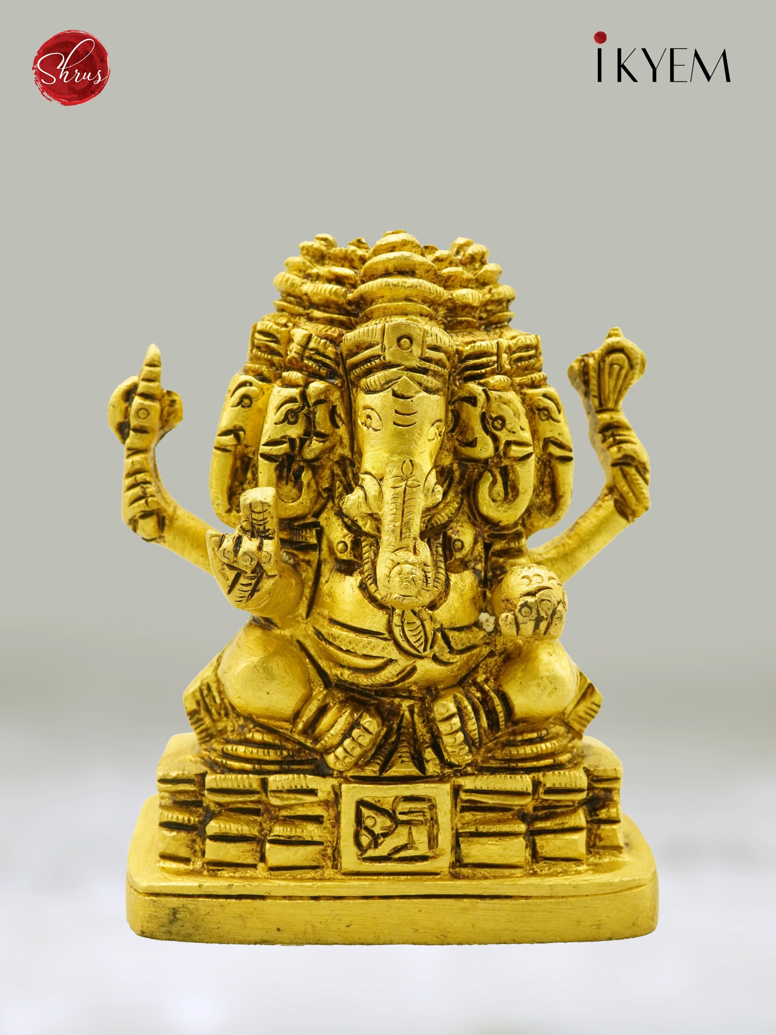 panchamuga Ganesha - 3 Inch - 3K22009