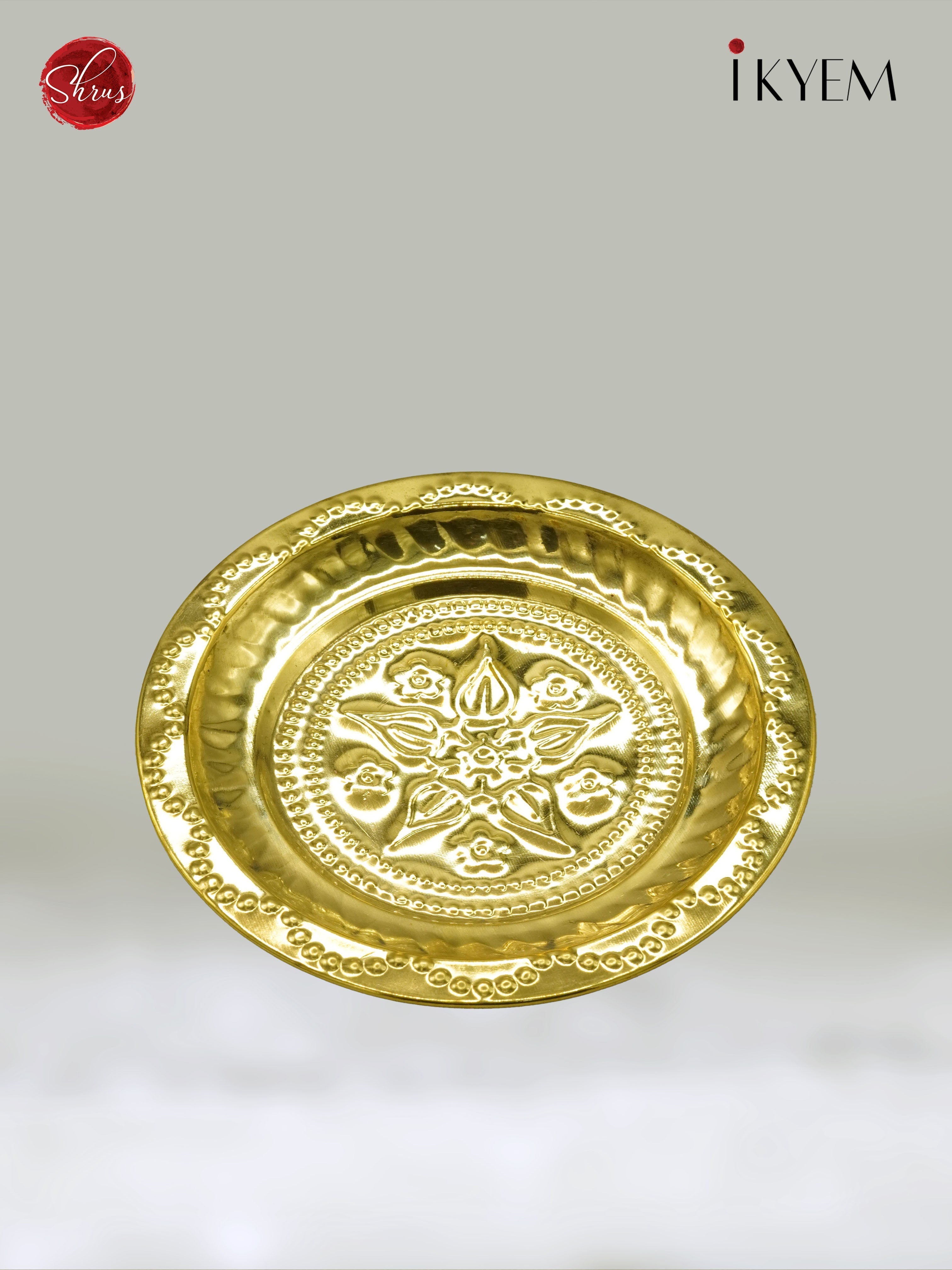 Brass plate - Pooja Articles