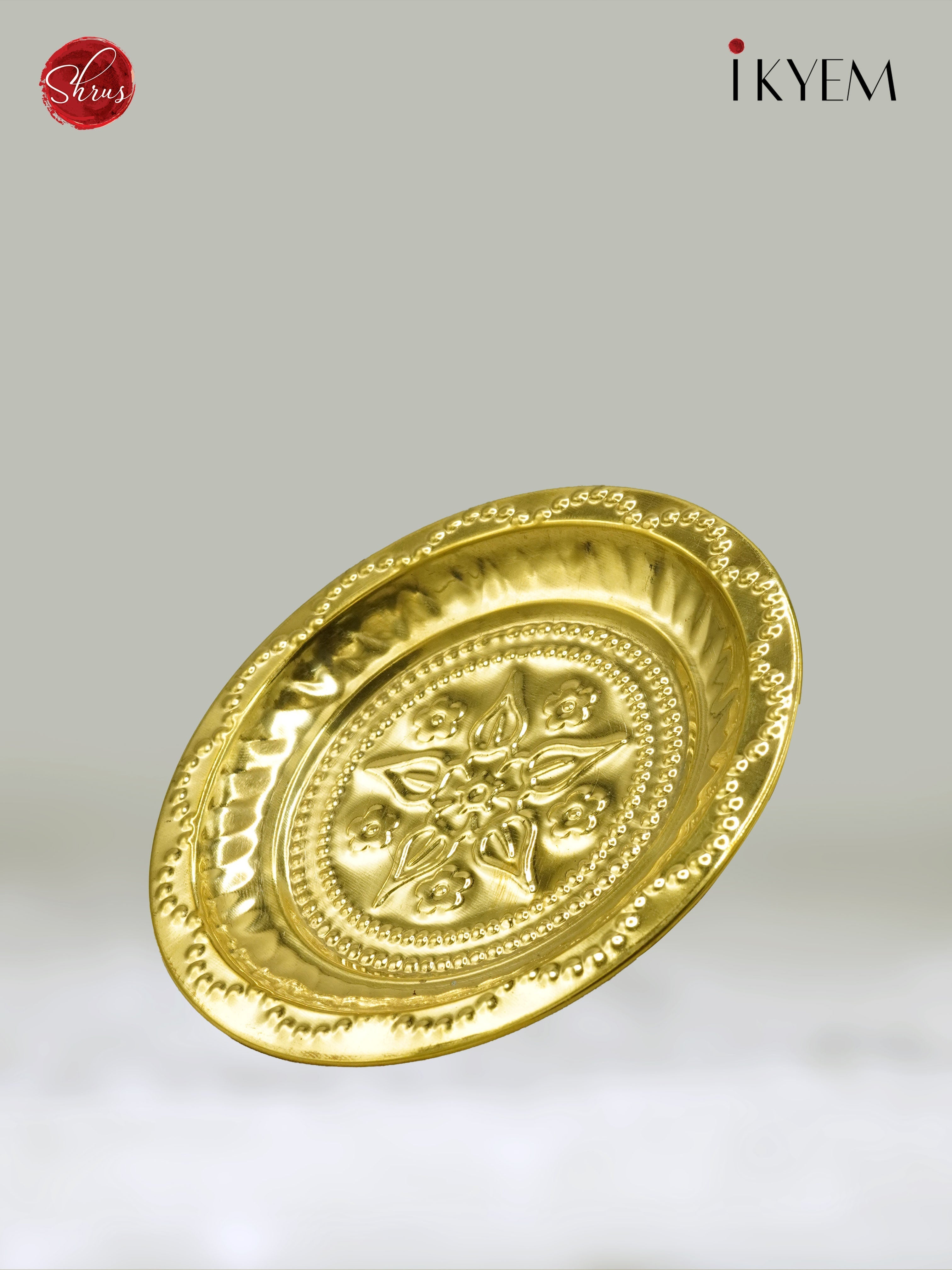 Brass plate - Pooja Articles