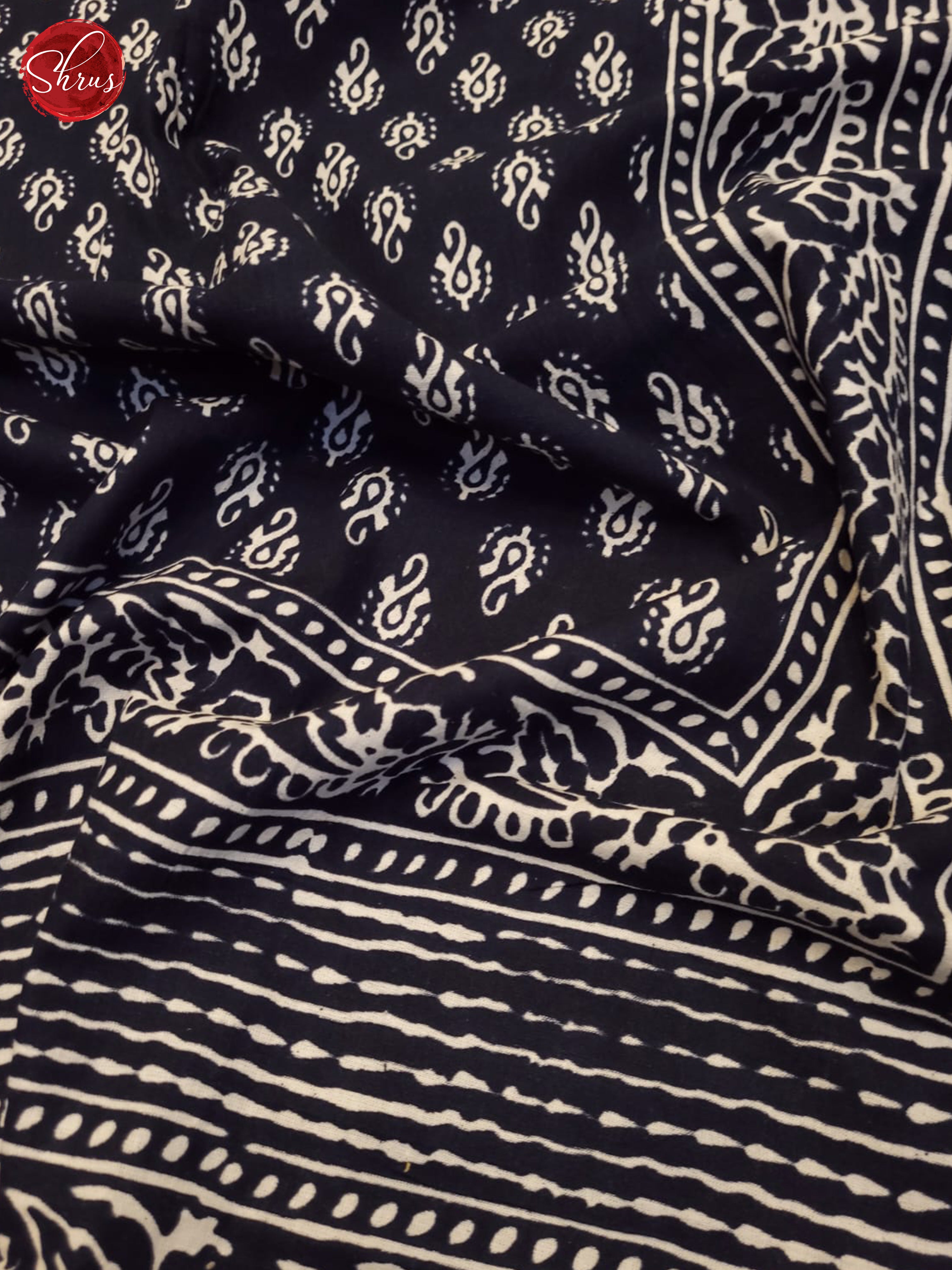 Black & White - Jaipri Printed Double Bed Spread