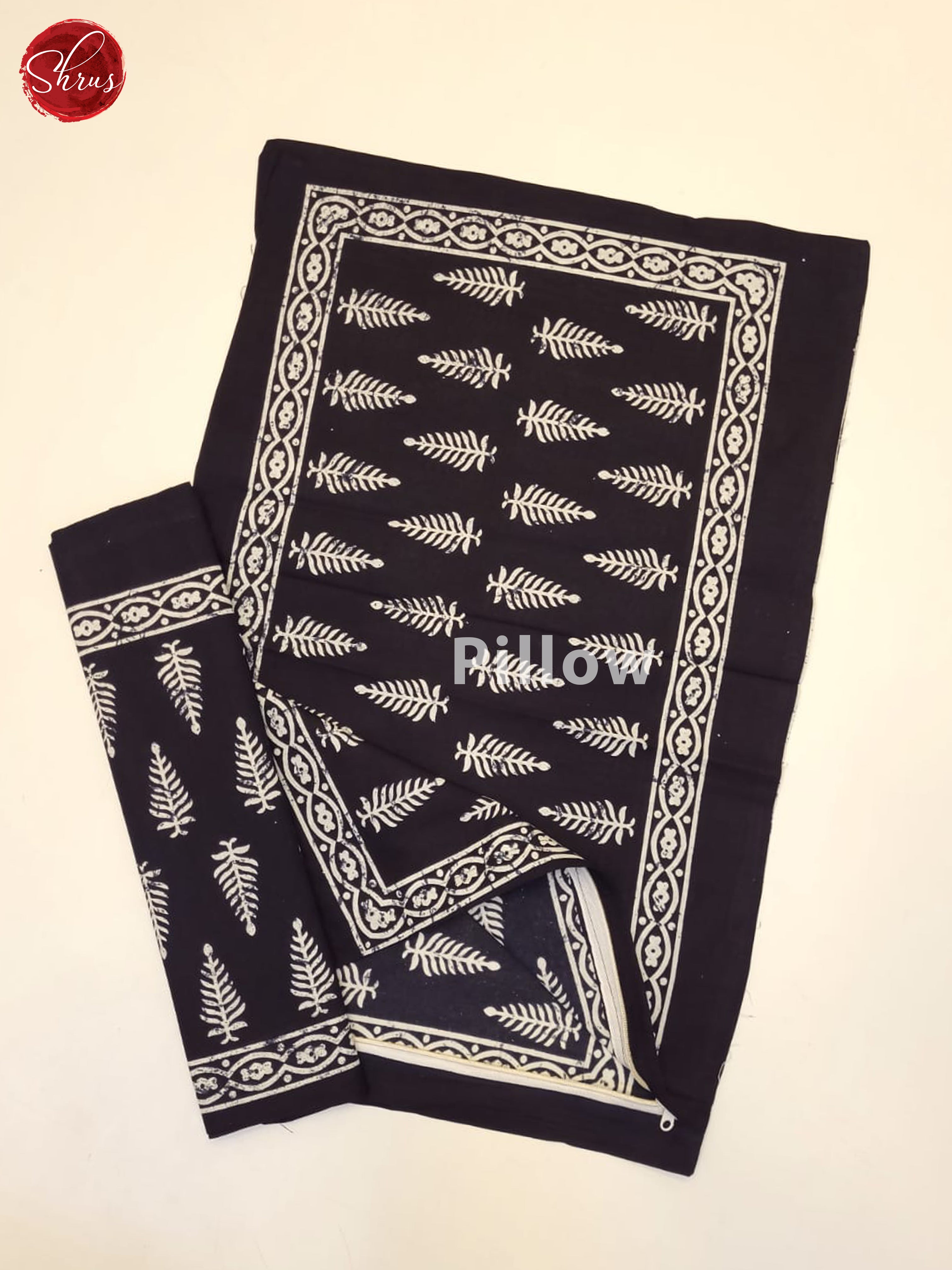 Black & White - Jaipuri Printed Double Bed Spread