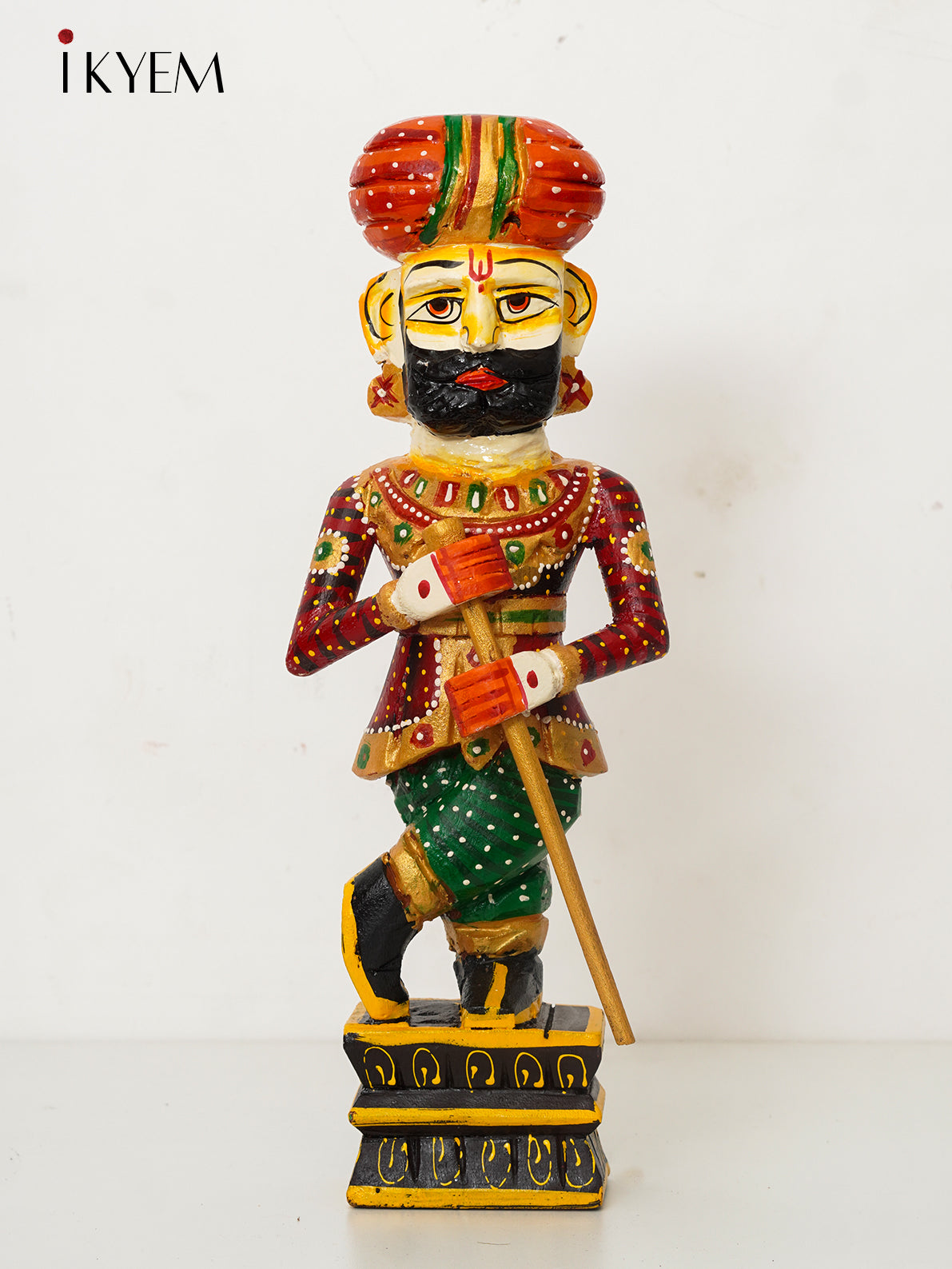 Rajasthani Wooden chokidar (small)