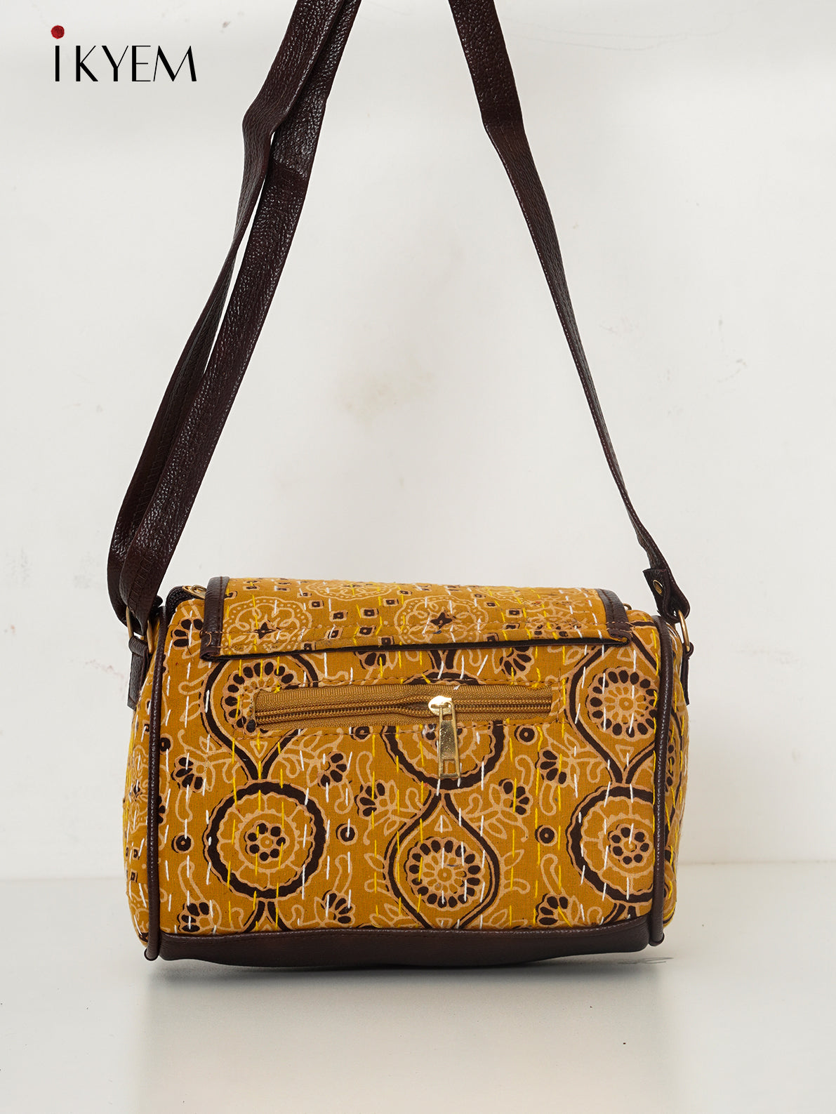 Yellow - Ajrakh Handbag