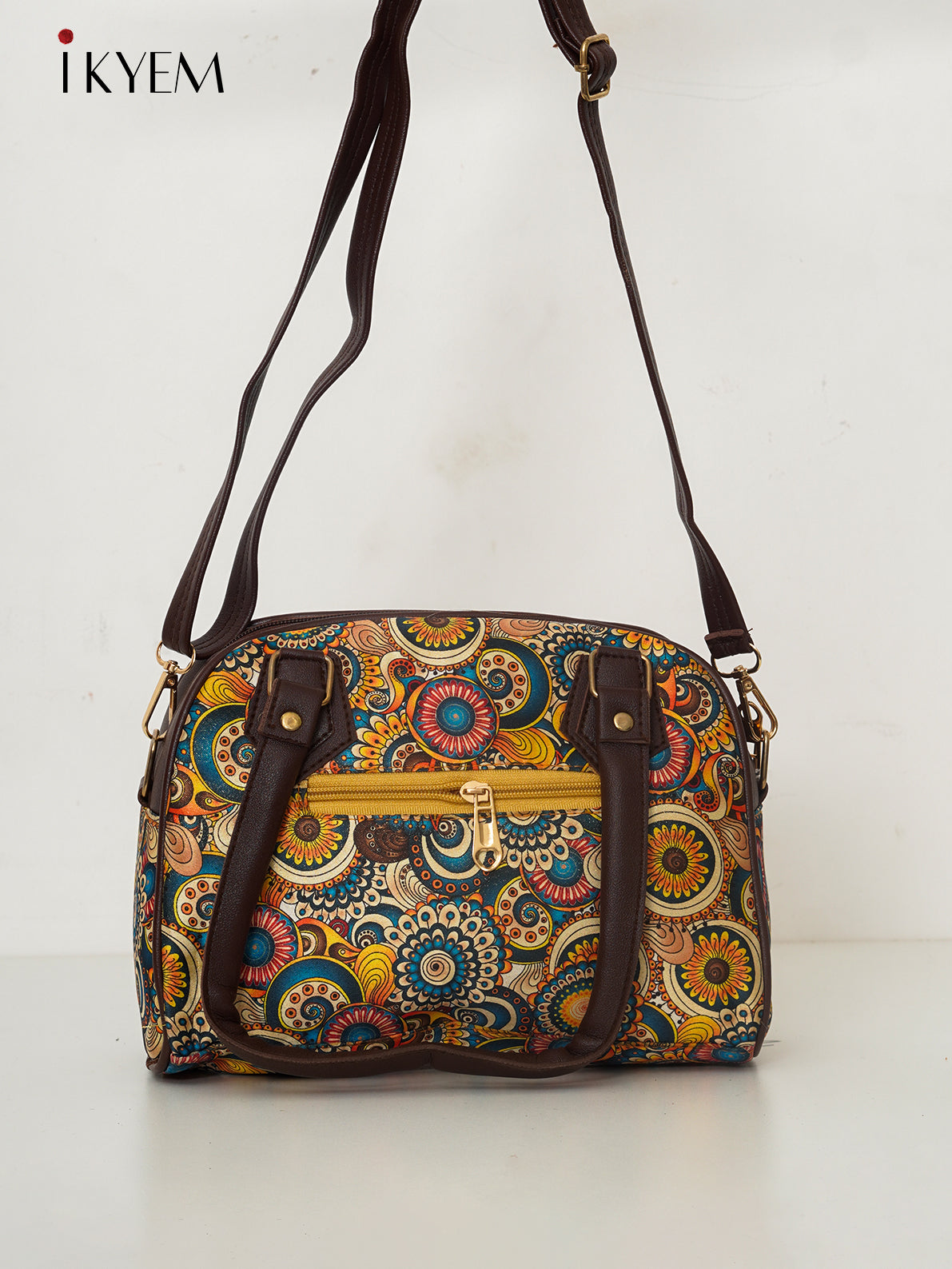 Blue & Brown - Ajrakh HandBag