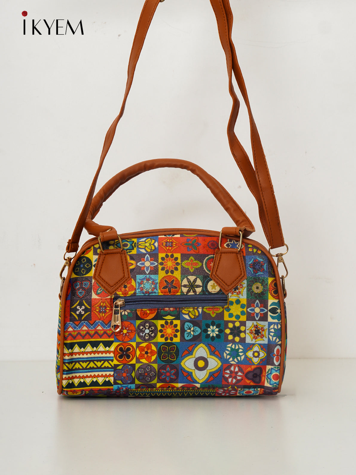 Multicolor - Ajrakh Handbag