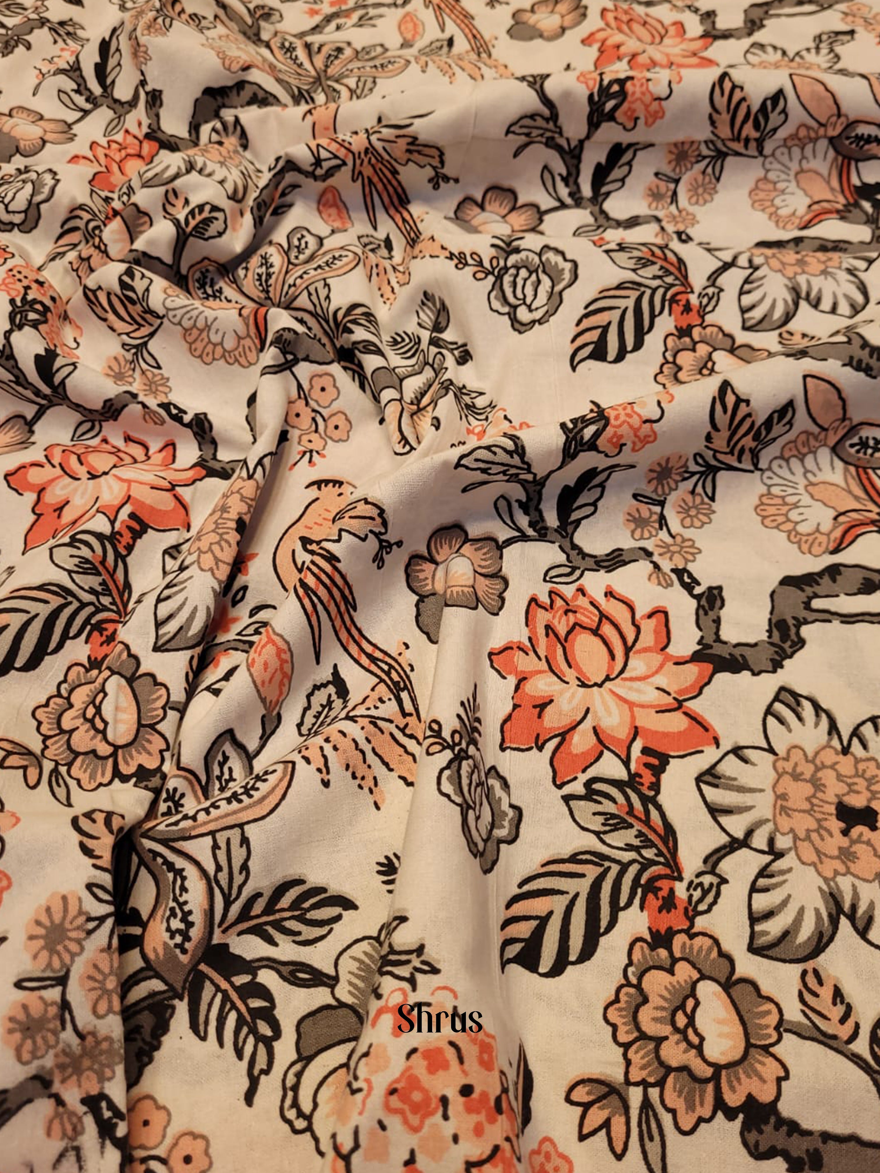 Cream & Brown - Bed Spreads