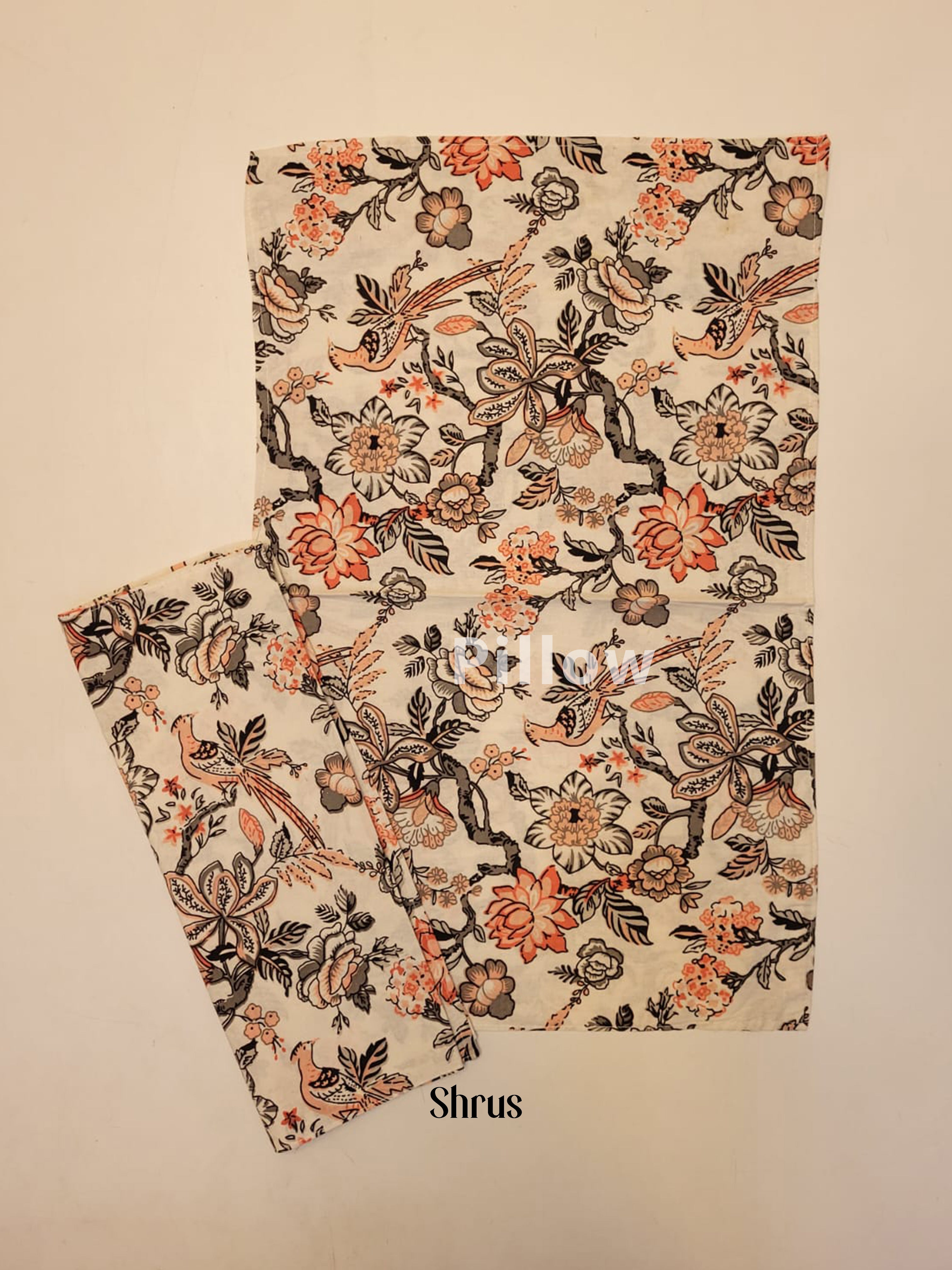 Cream & Brown - Bed Spreads
