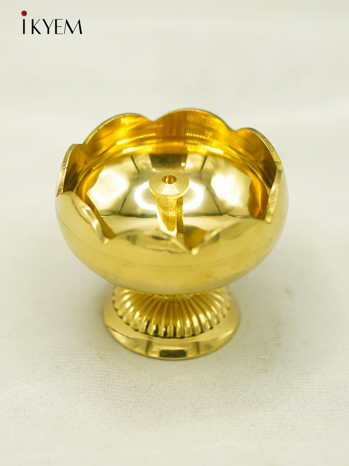 Brass Lotus Vilakku