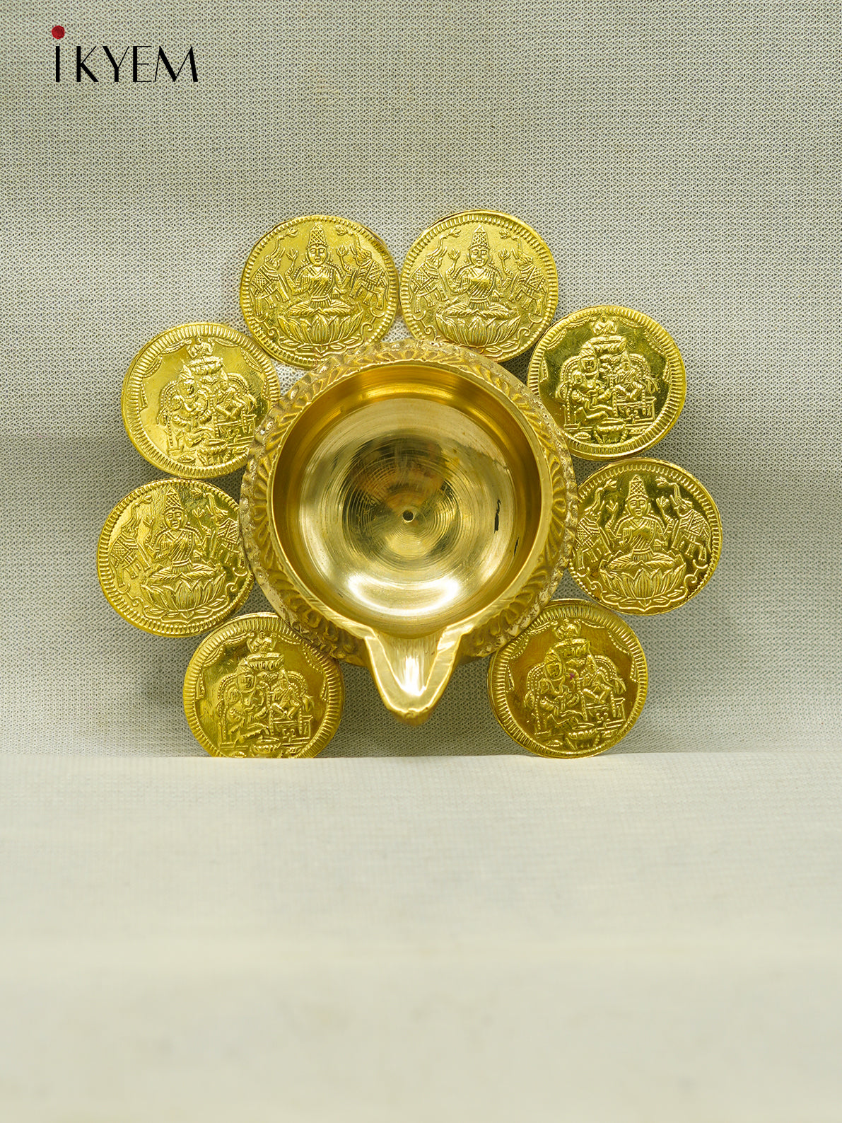 Brass Coin Vilakku