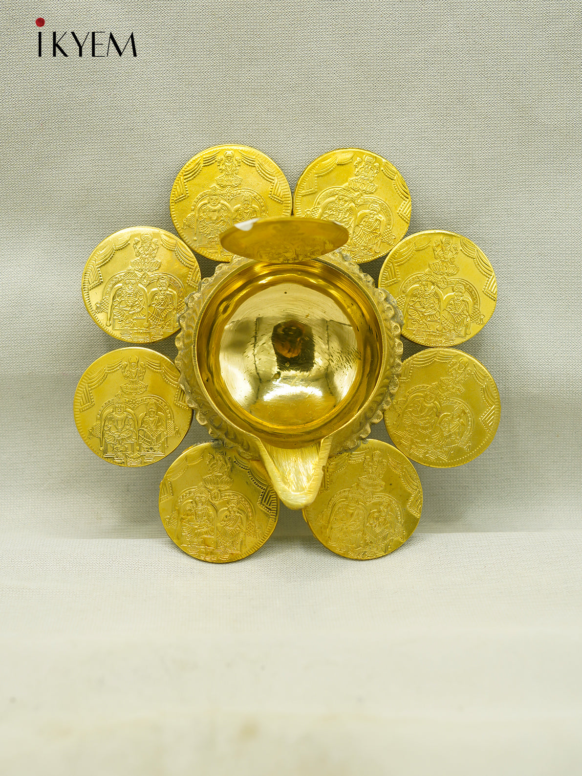 Brass Coin Vilakku