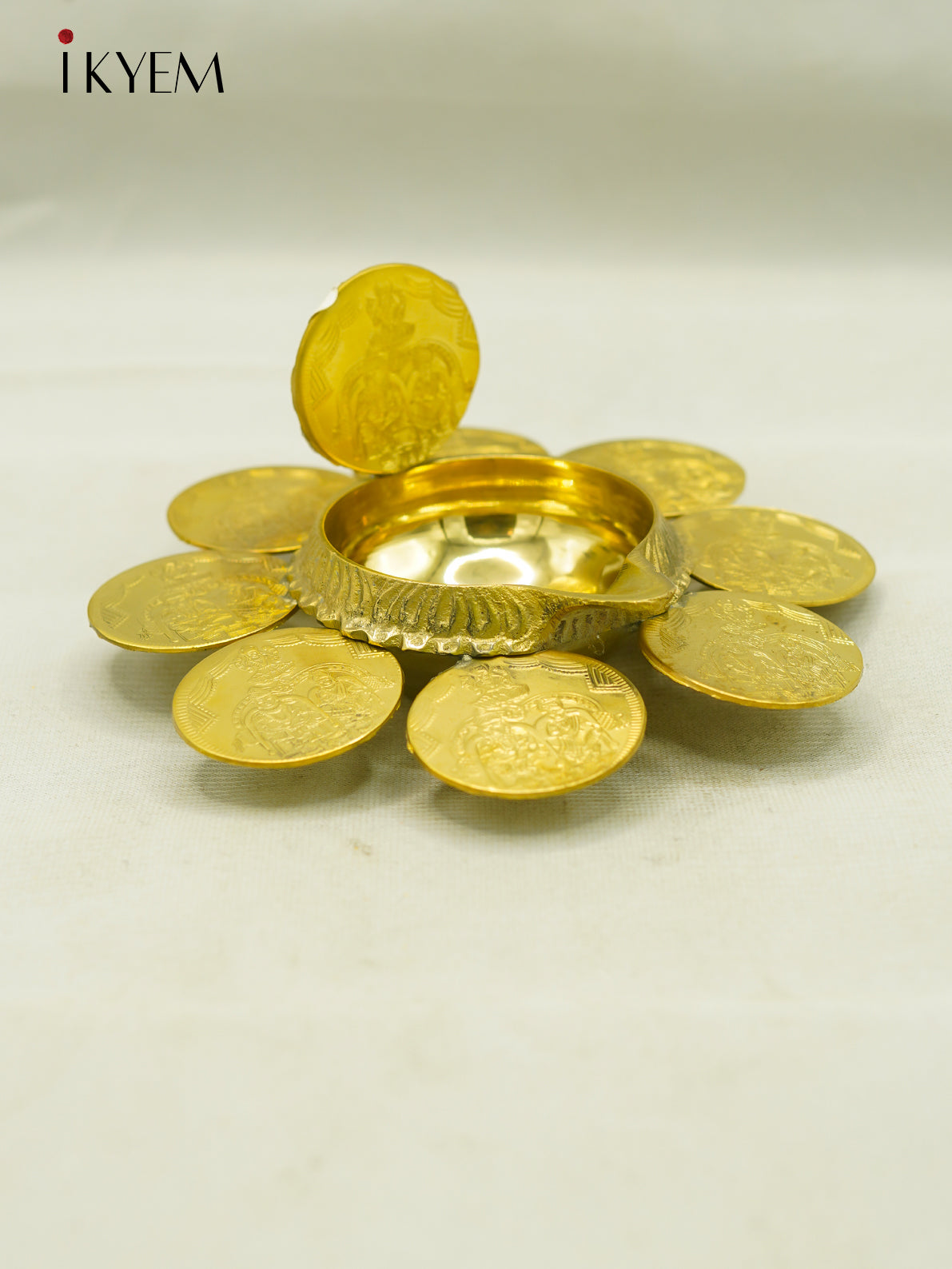 Brass Coin Vilakku