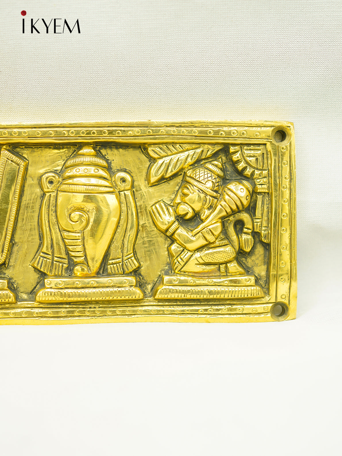 Brass Sangu , chakram , Namam wall mount